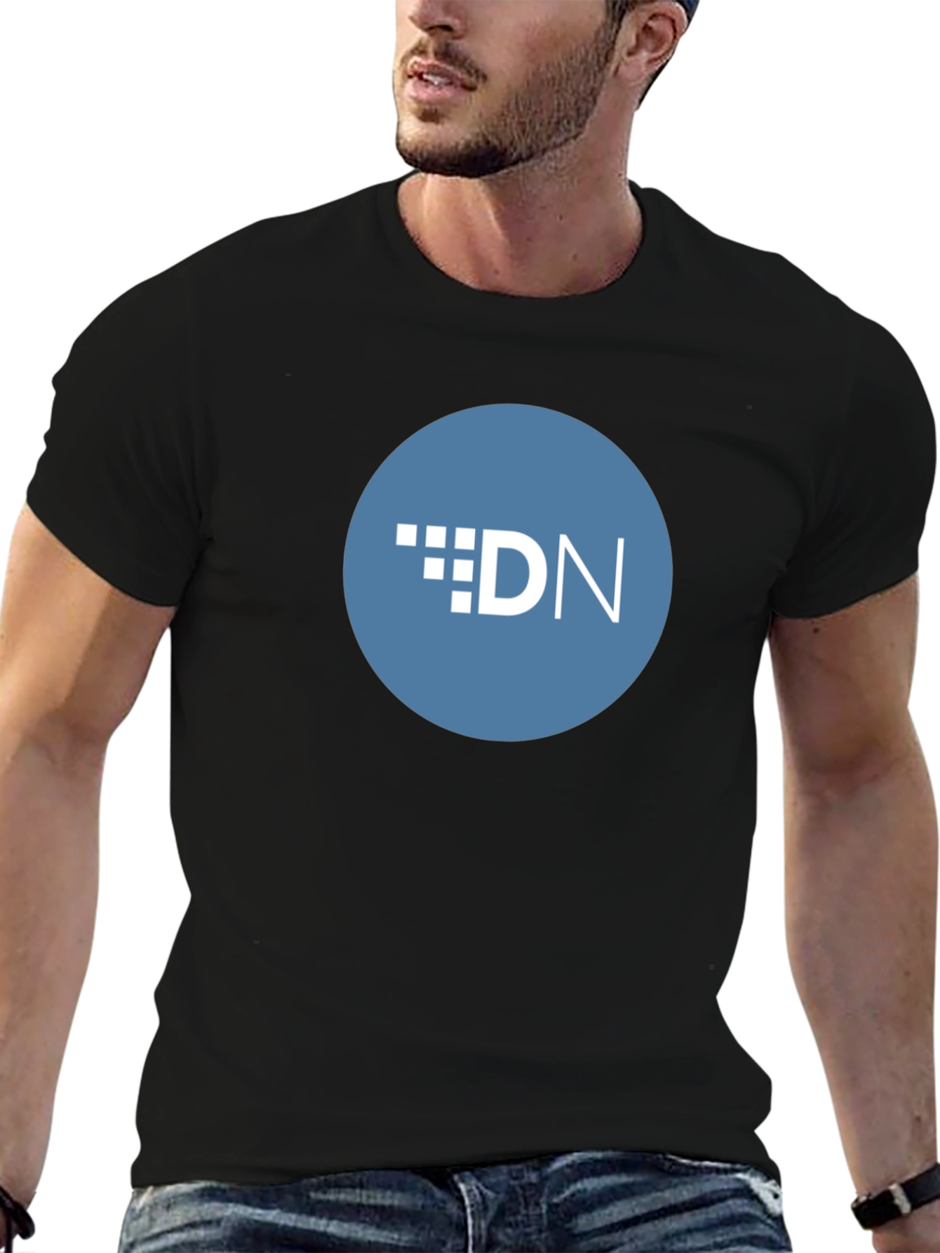 DN Logo Black T-Shirt