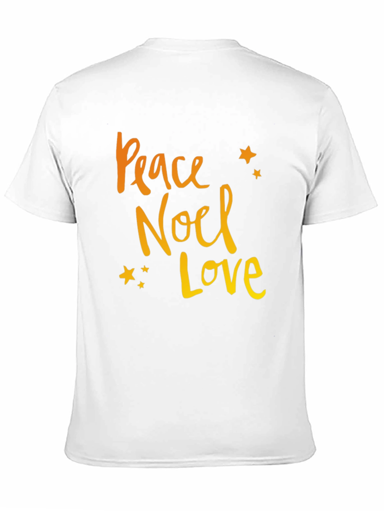 Peace Noel Love Black Graphic Tee