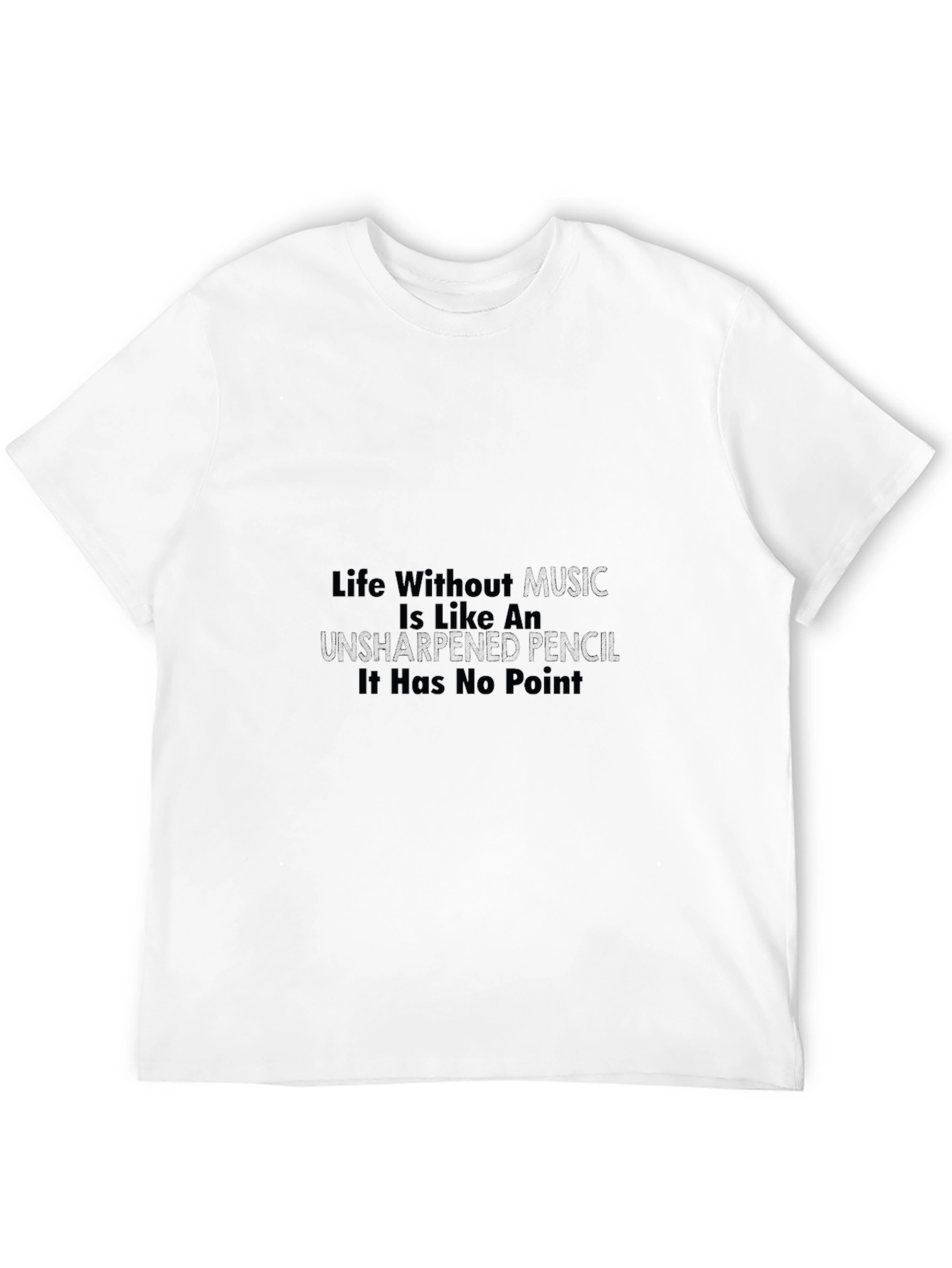 Music Lover Tee - Life Without Music T-Shirt