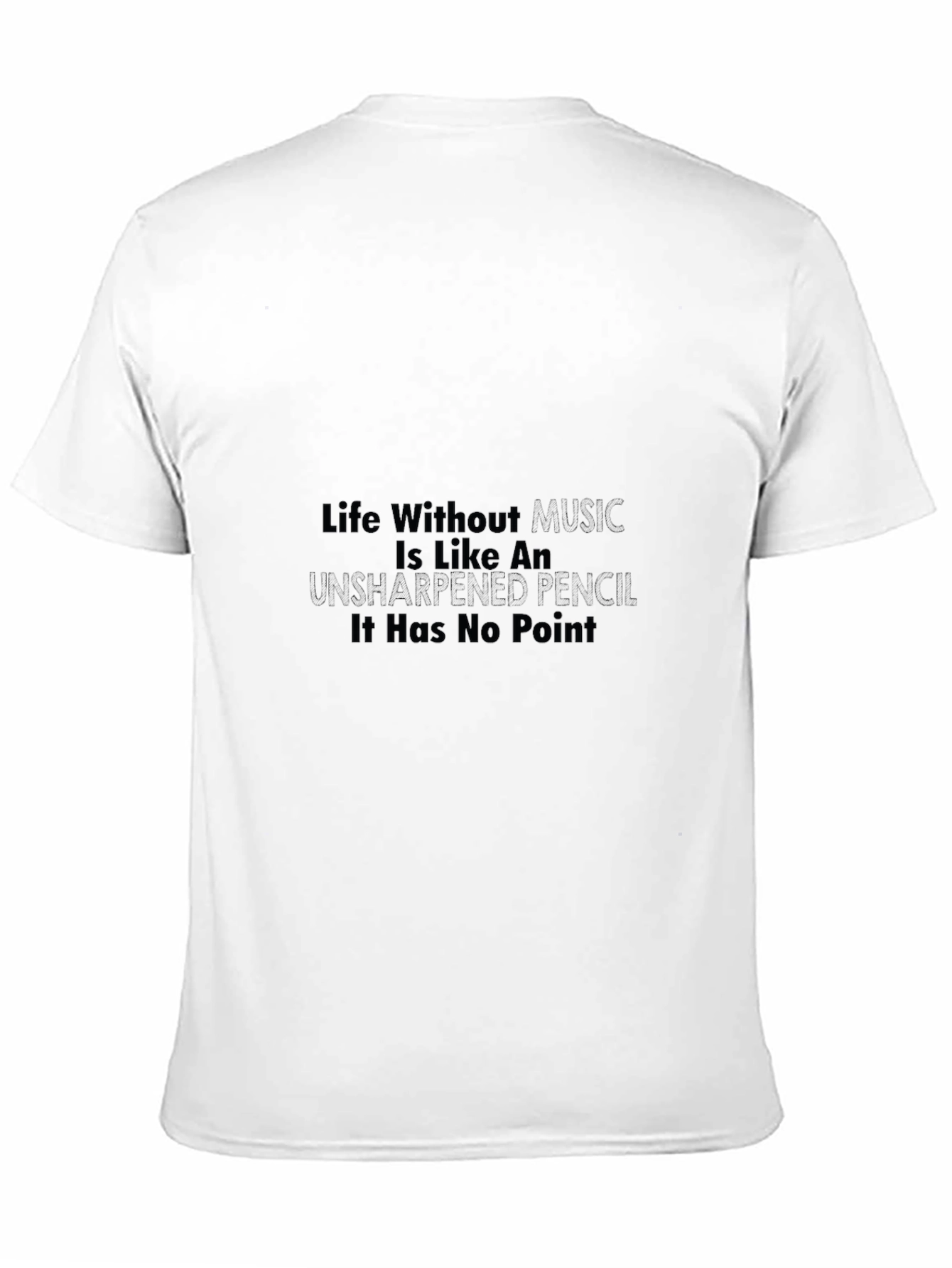 Music Lover Tee - Life Without Music T-Shirt