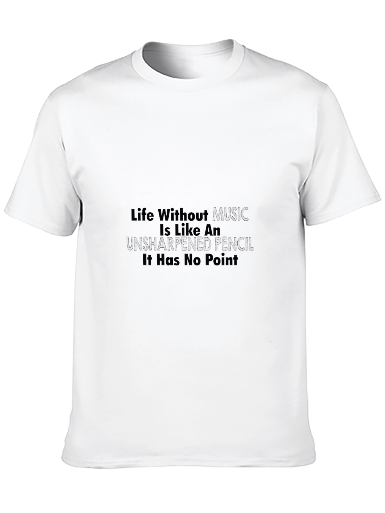Music Lover Tee - Life Without Music T-Shirt