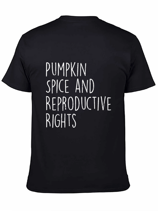 Pumpkin Spice Reproductive Rights T-Shirt