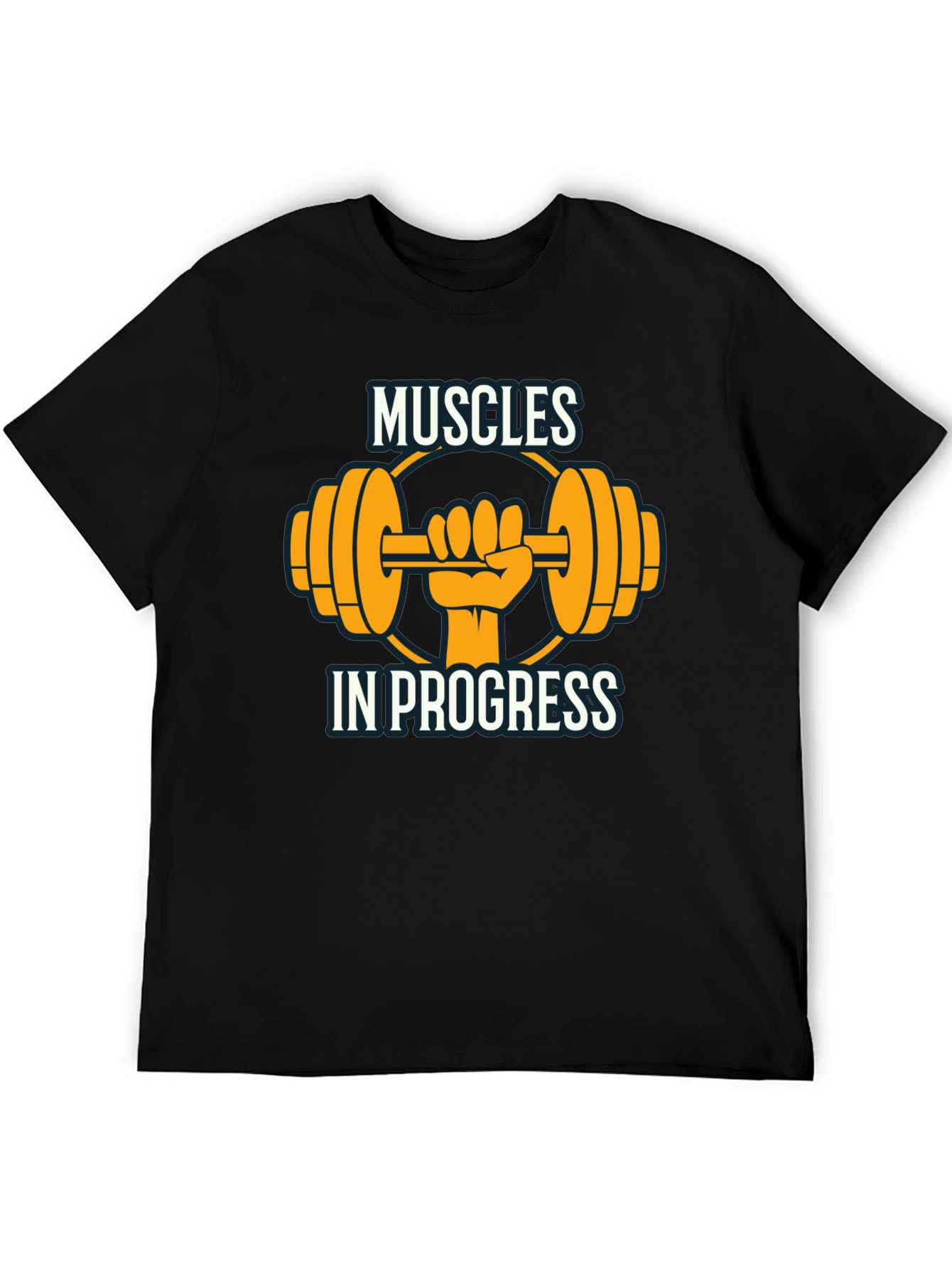 Muscles In Progress Graphic T-Shirt