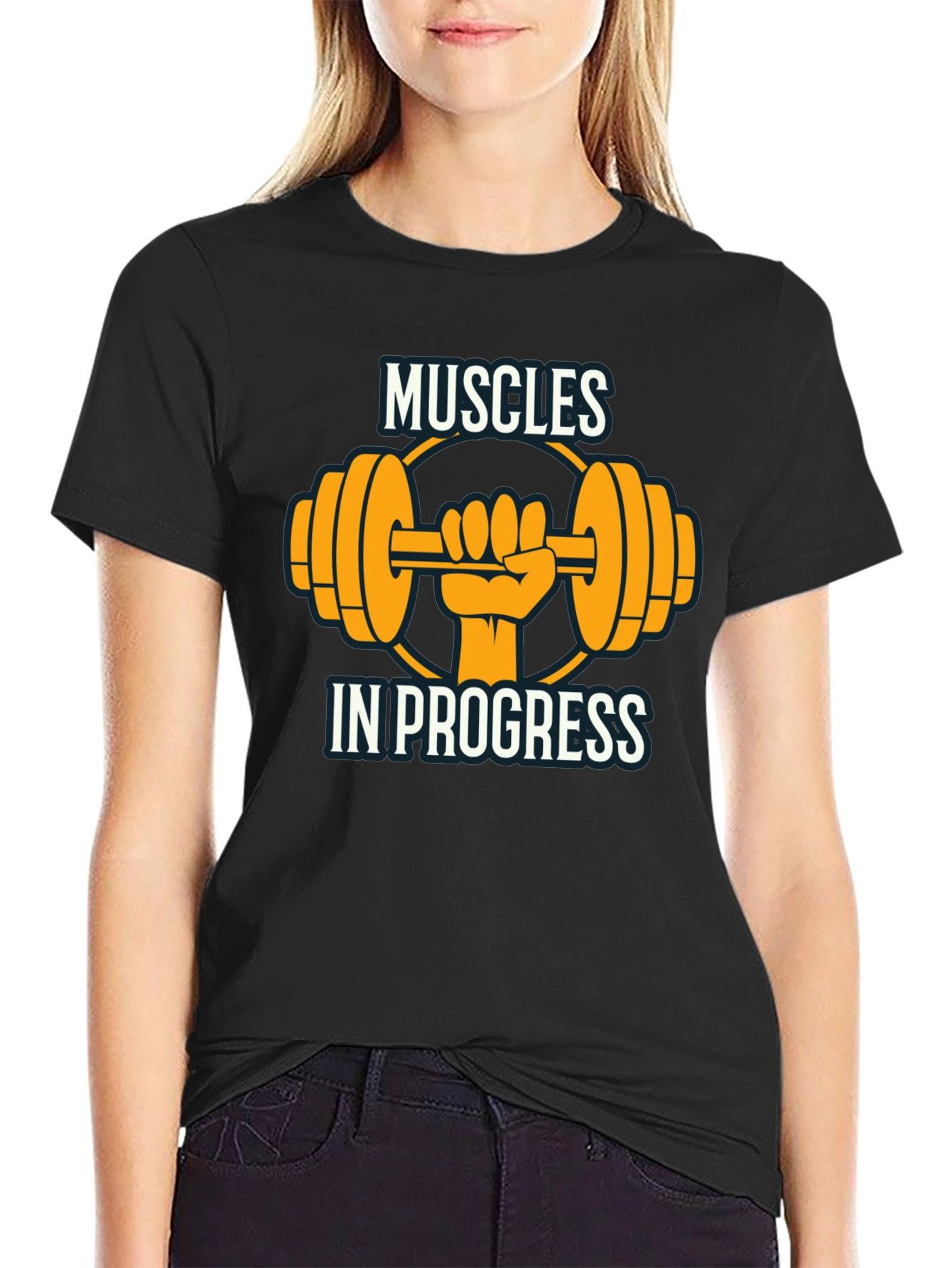 Muscles In Progress Graphic T-Shirt