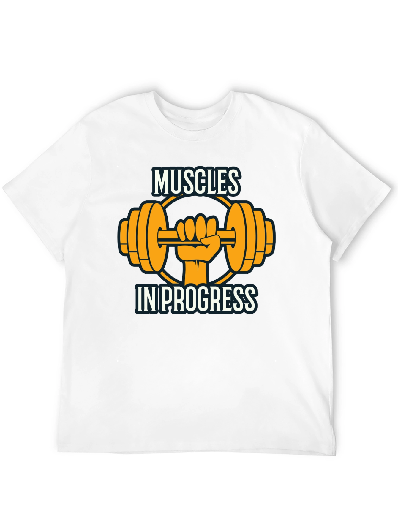 Muscles In Progress Graphic T-Shirt