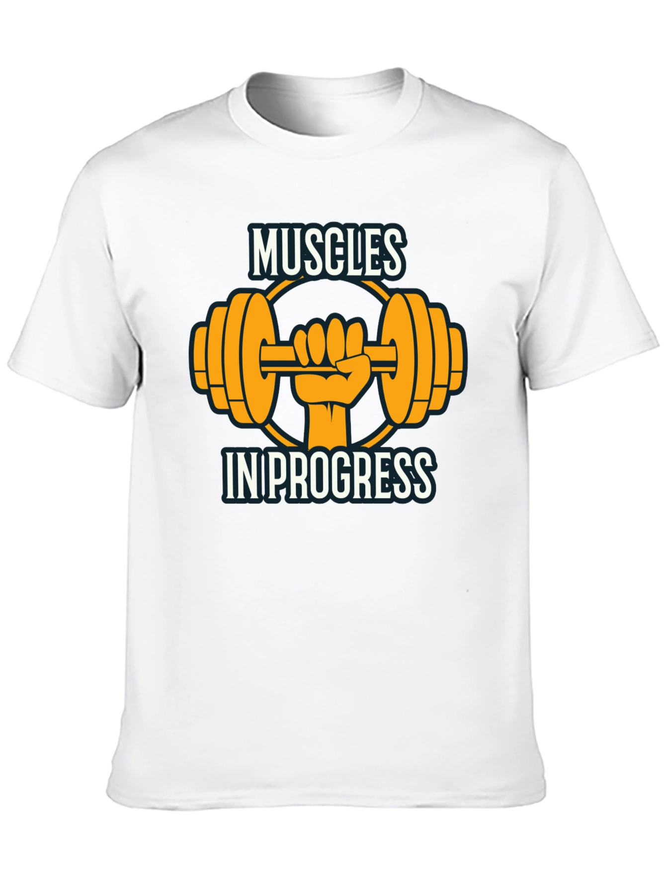 Muscles In Progress Graphic T-Shirt