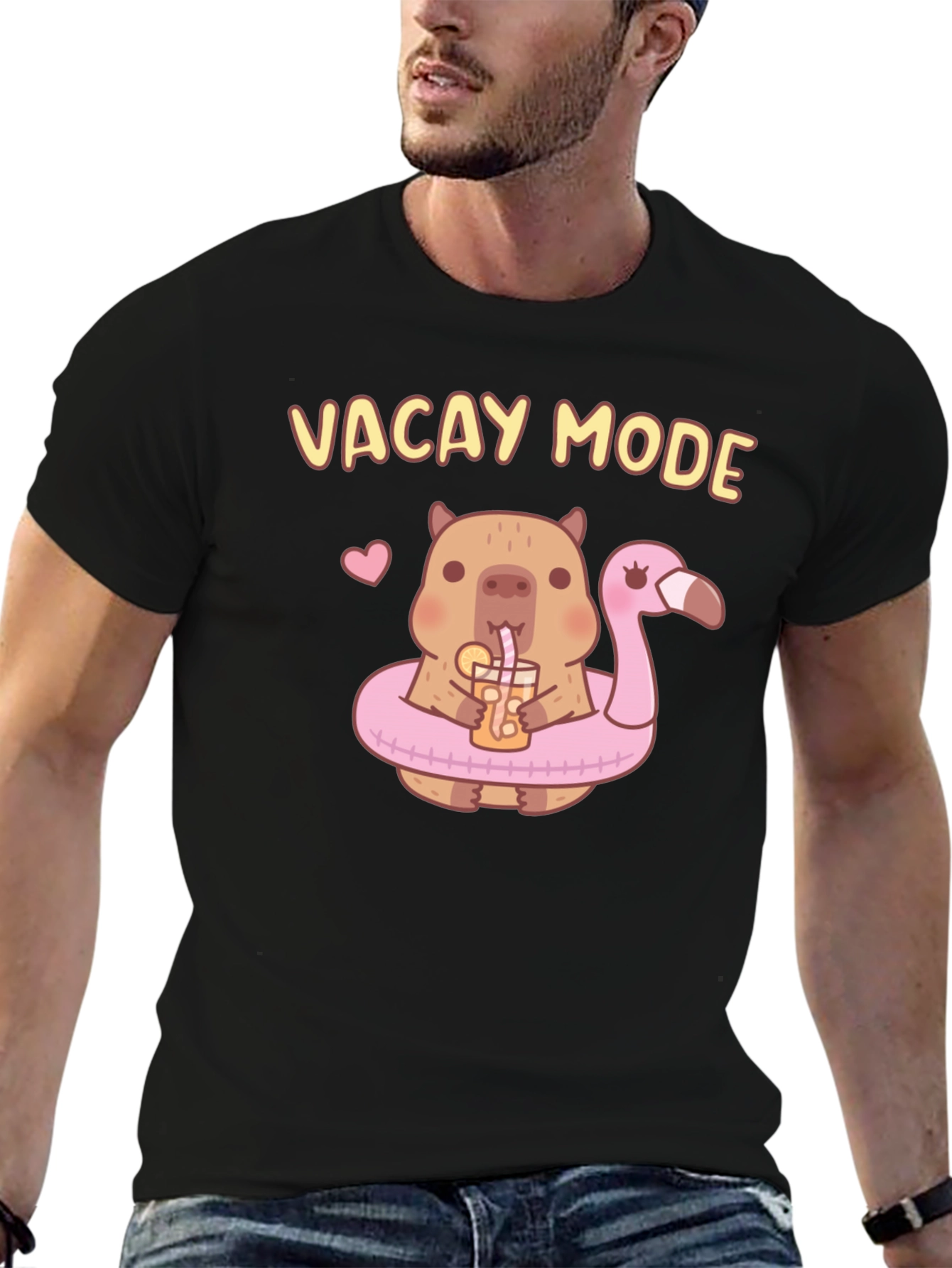 Vacay Mode Capybara T-Shirt