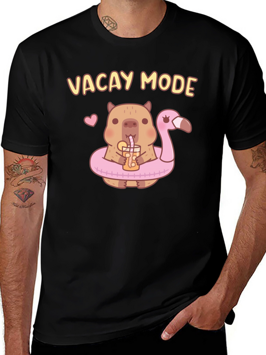 Vacay Mode Capybara T-Shirt