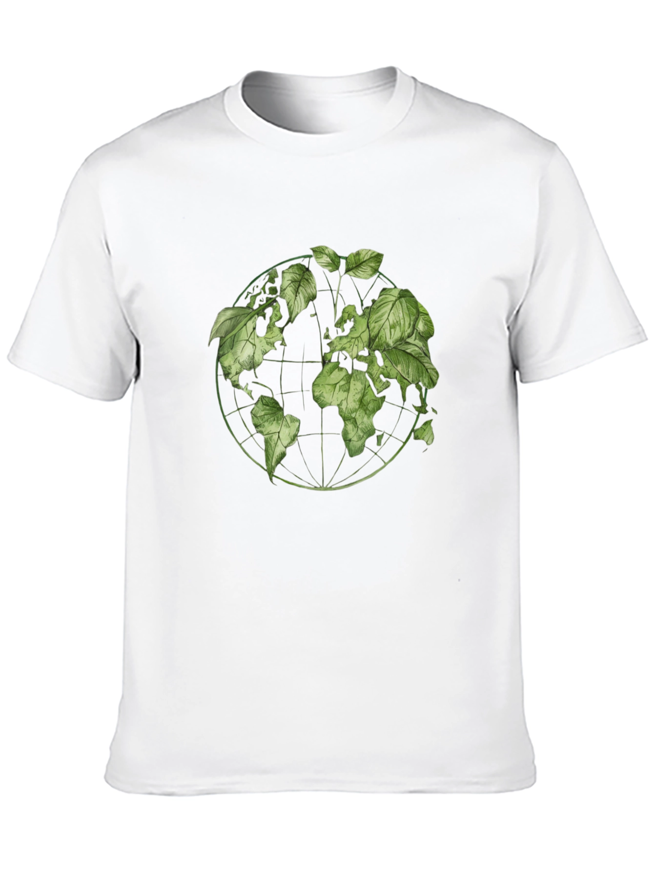 Eco Earth Tee - Leaf Design