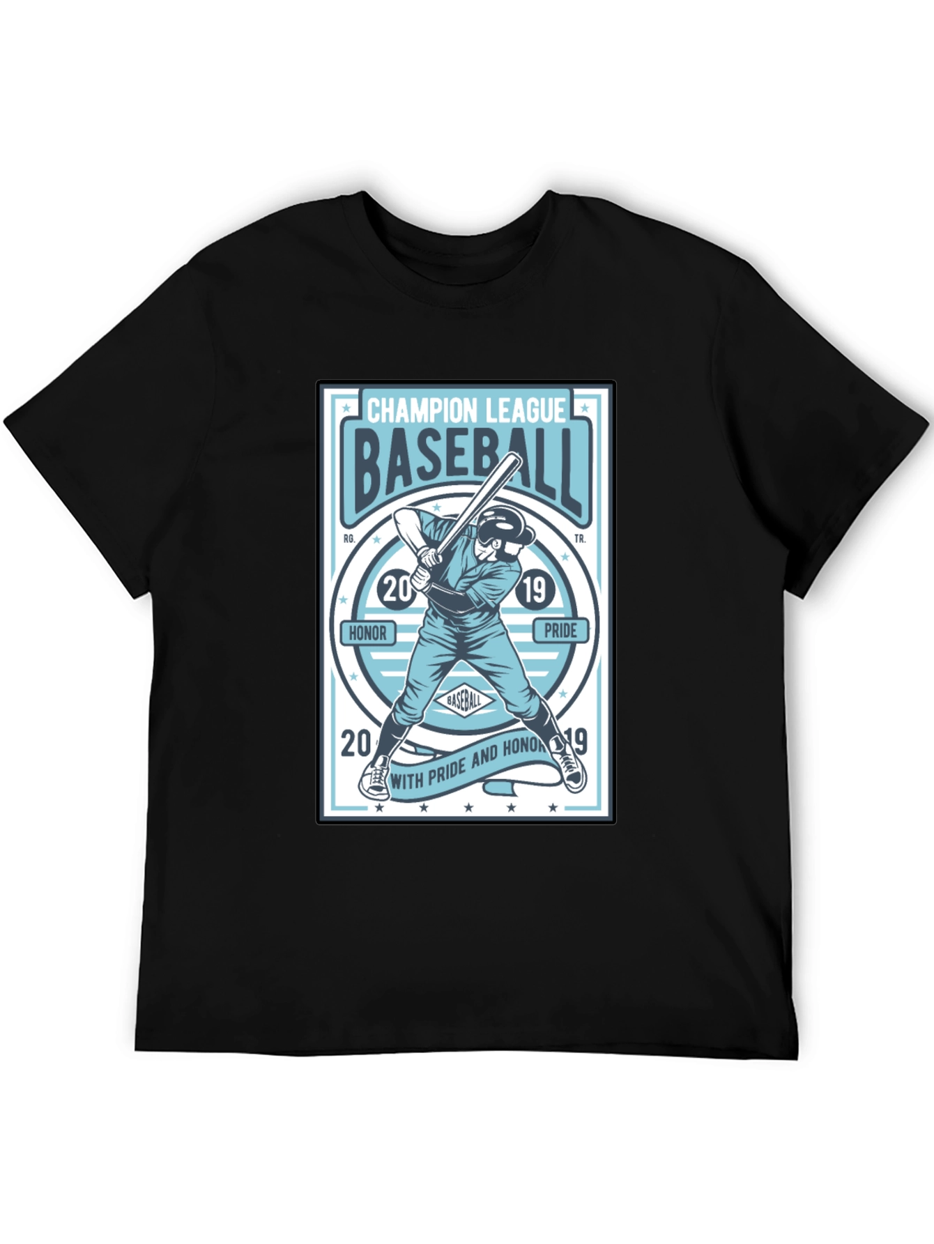 Baseball Champion League Graphic Tee