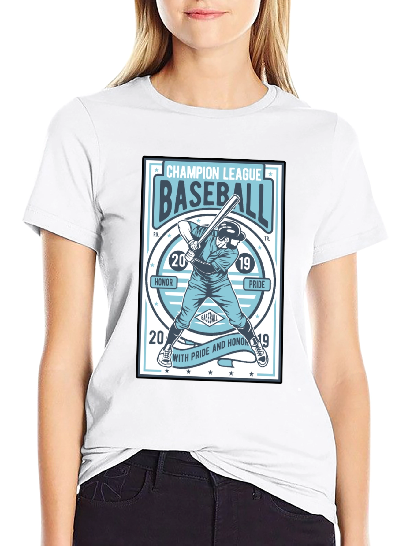 Baseball Champion League Graphic Tee
