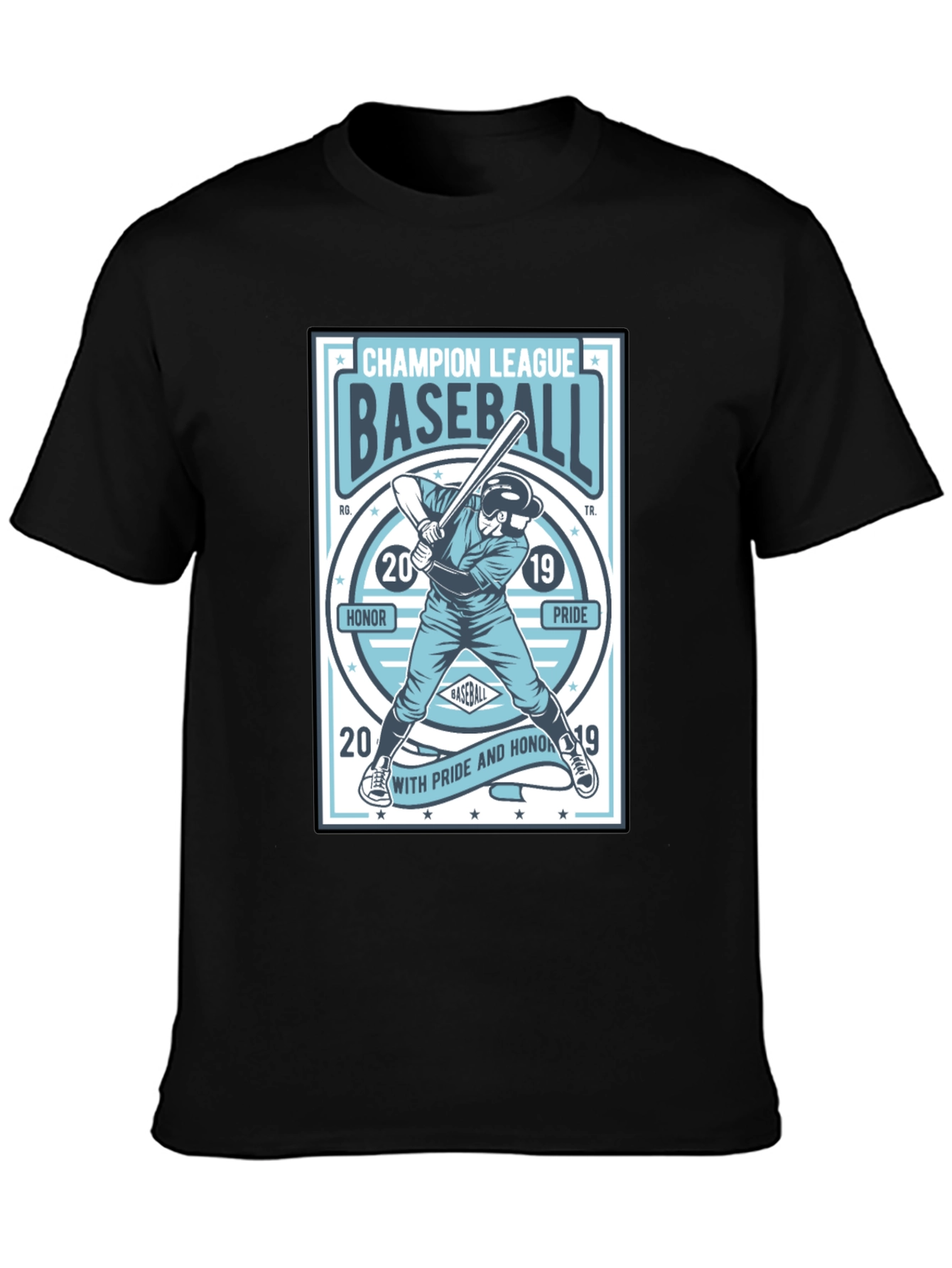 Baseball Champion League Graphic Tee