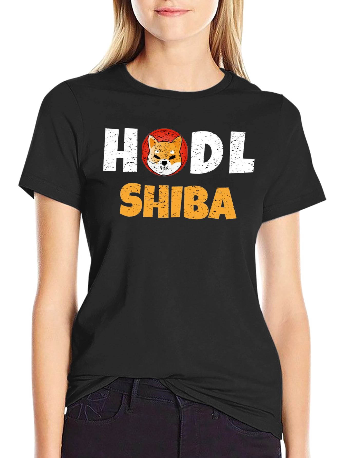 HODL Shiba Crypto T-Shirt - Meme Tee