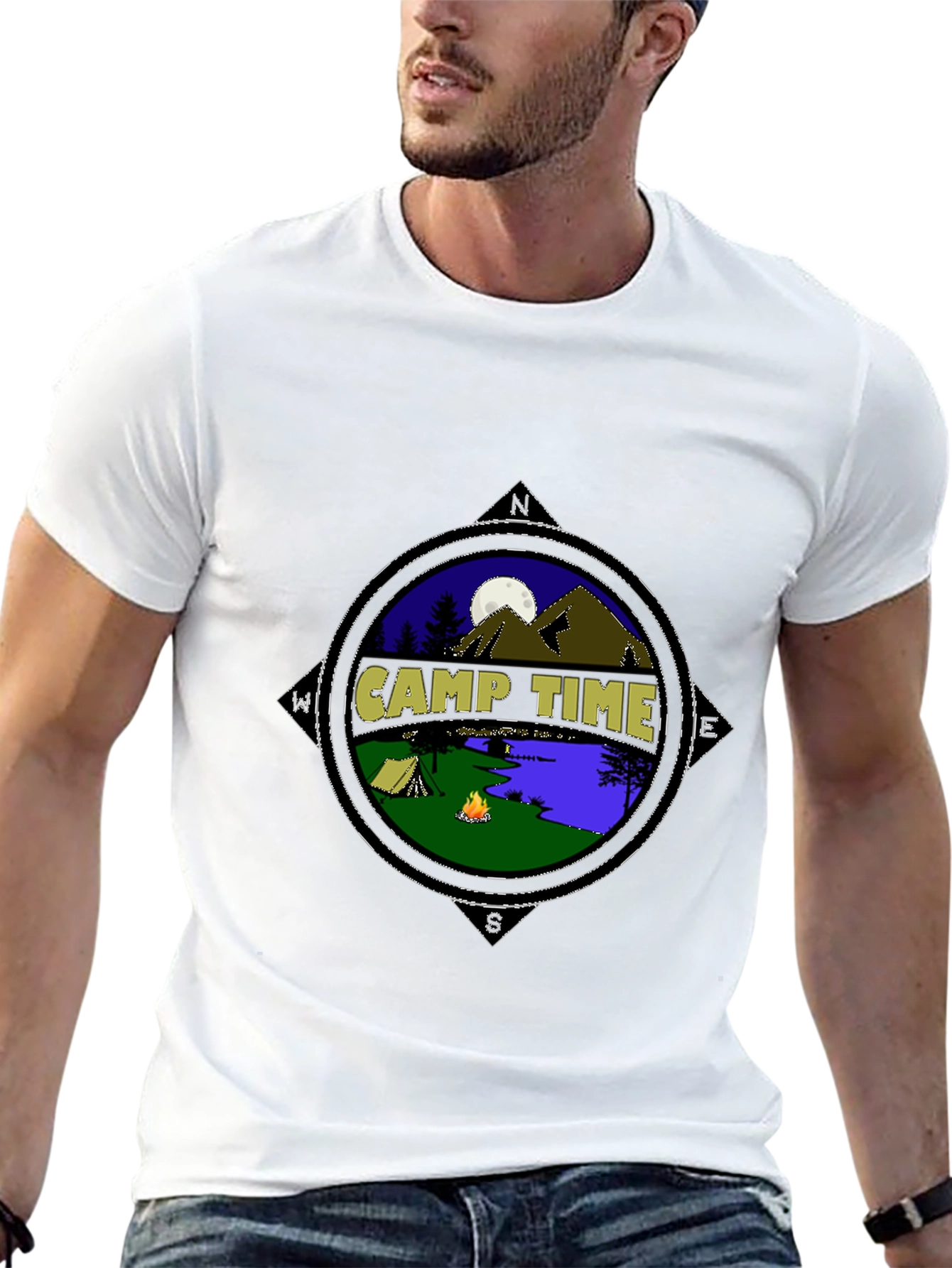 Camp Time Graphic T-Shirt | Outdoor Adventure Tee