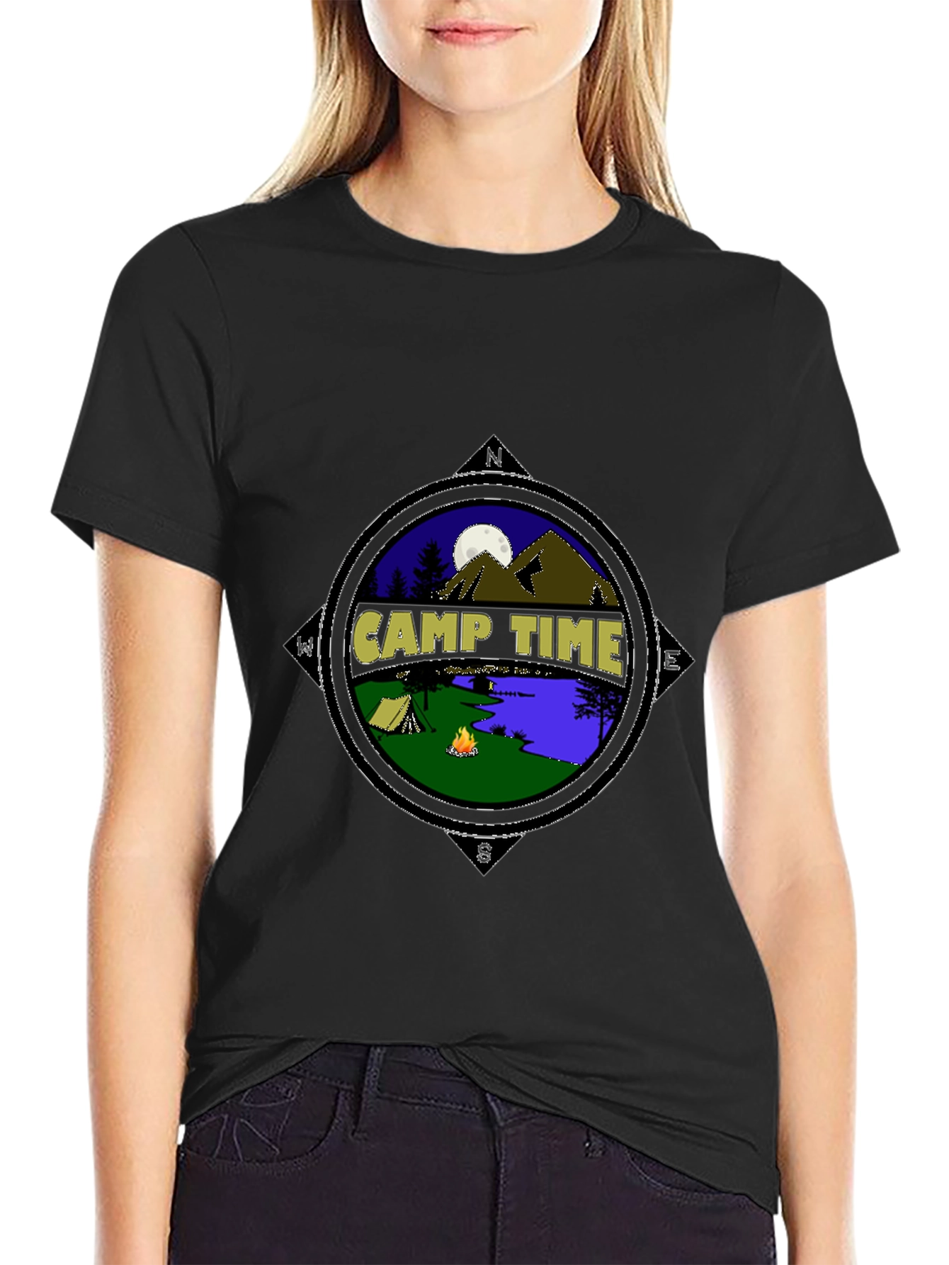 Camp Time Graphic T-Shirt | Outdoor Adventure Tee