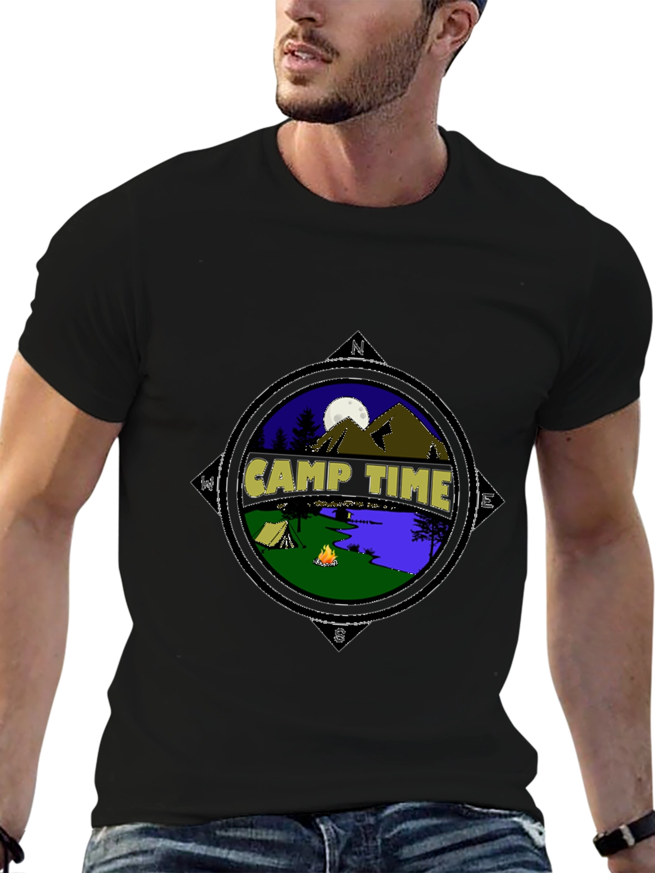 Camp Time Graphic T-Shirt | Outdoor Adventure Tee