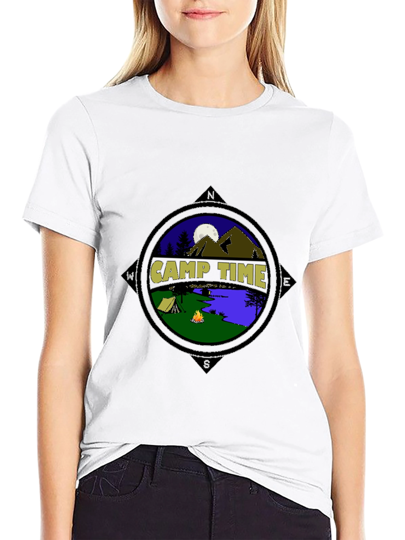 Camp Time Graphic T-Shirt | Outdoor Adventure Tee
