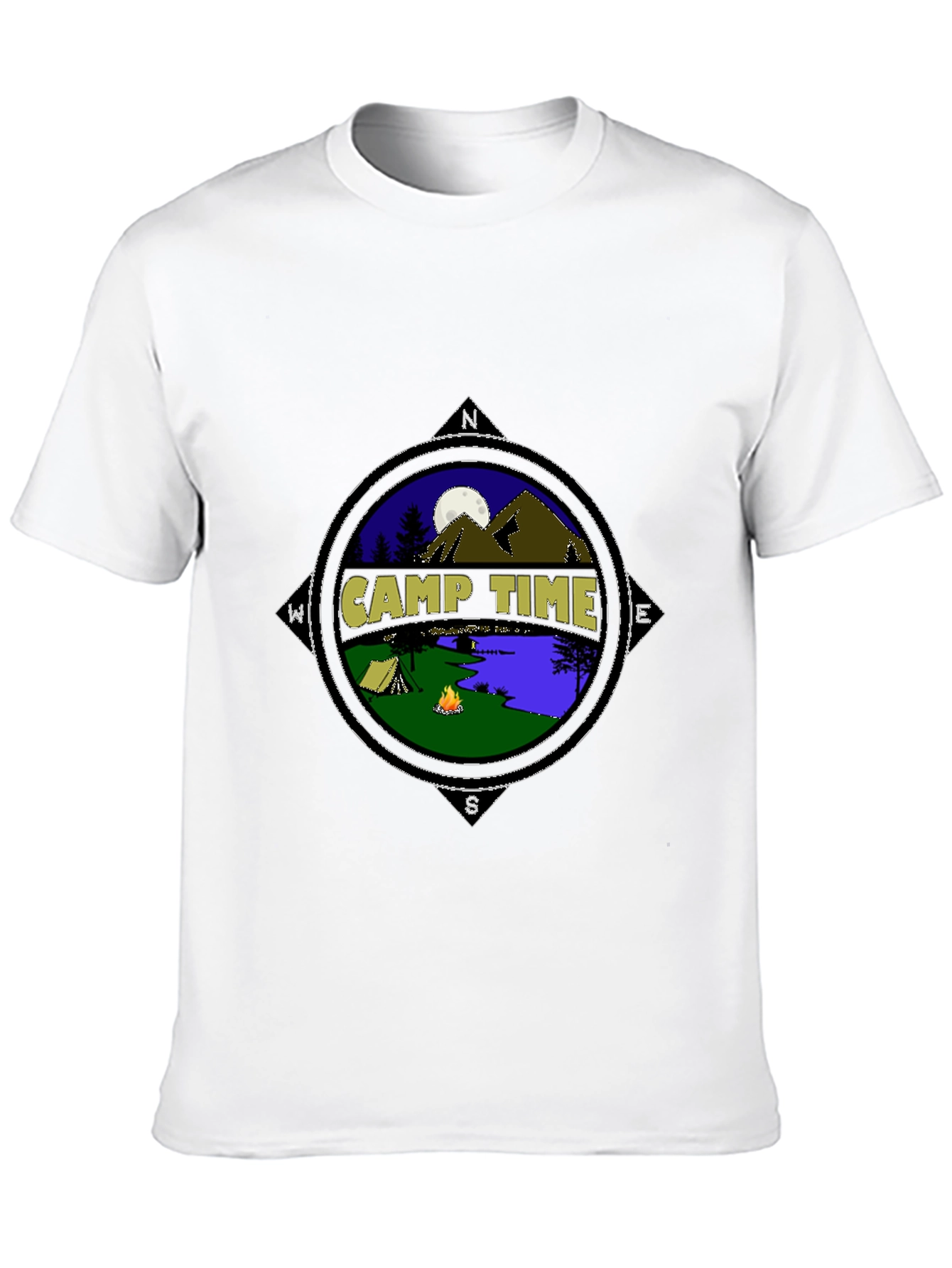 Camp Time Graphic T-Shirt | Outdoor Adventure Tee