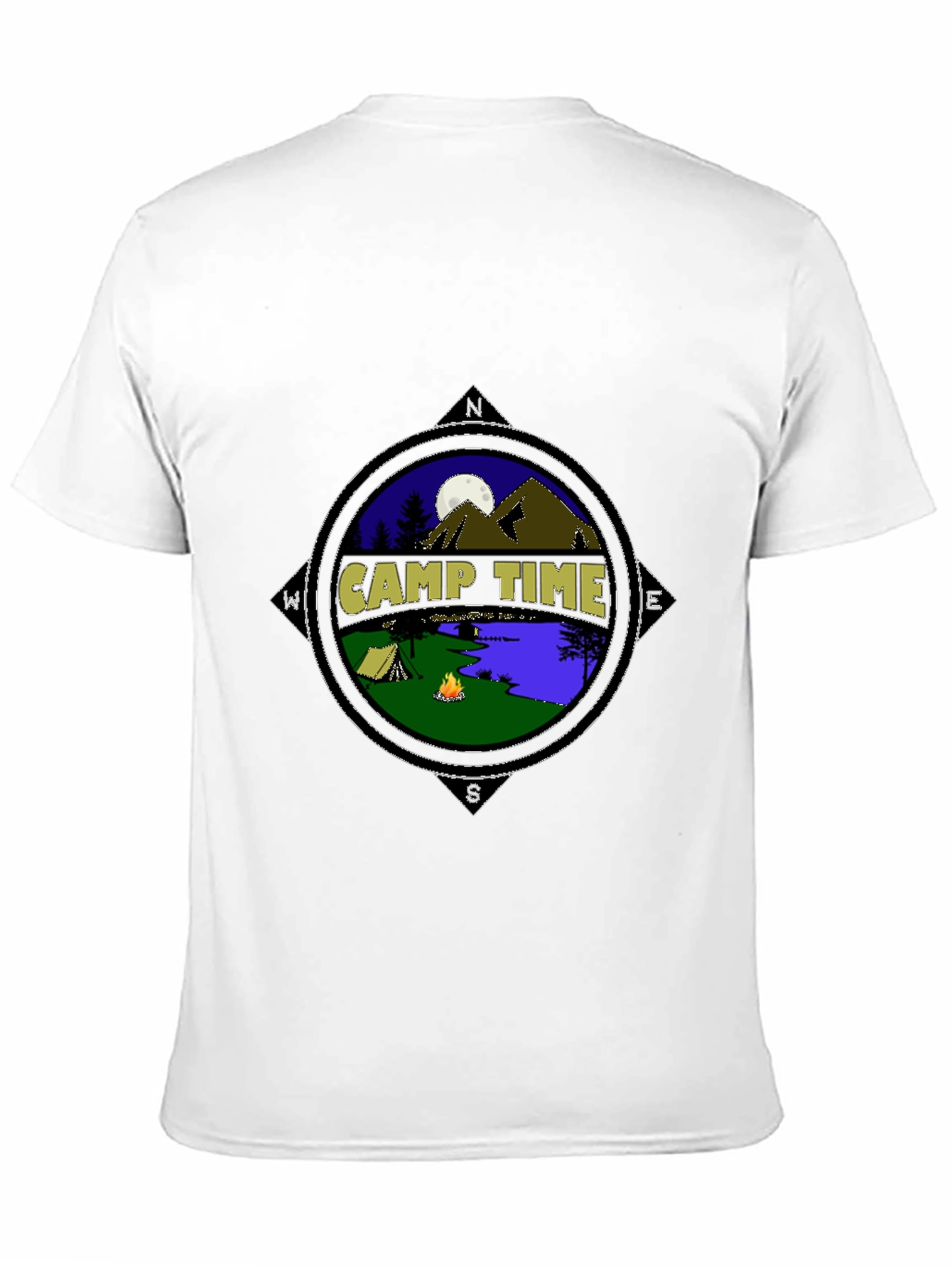 Camp Time Graphic T-Shirt | Outdoor Adventure Tee