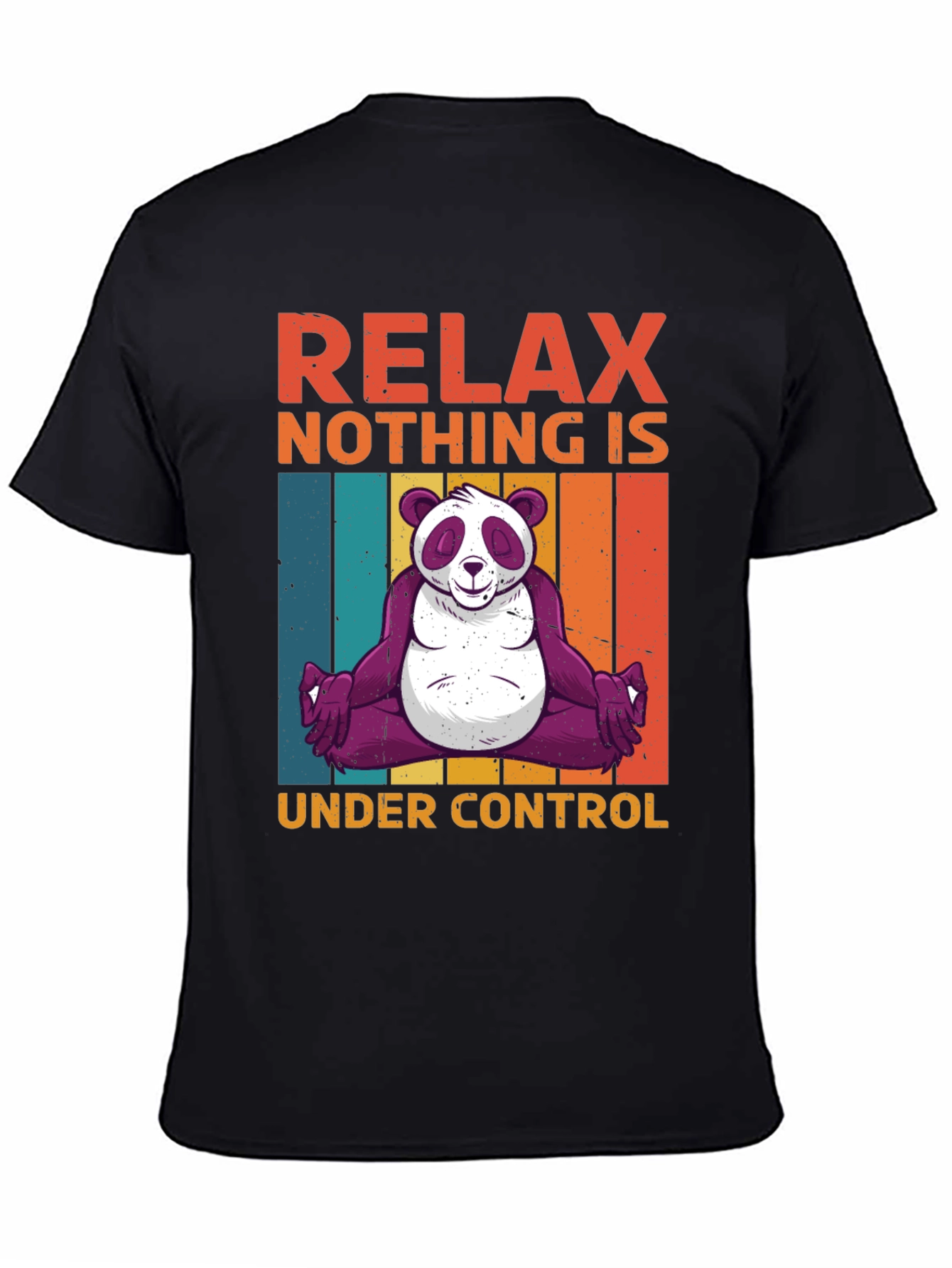 Relax Panda Graphic T-Shirt
