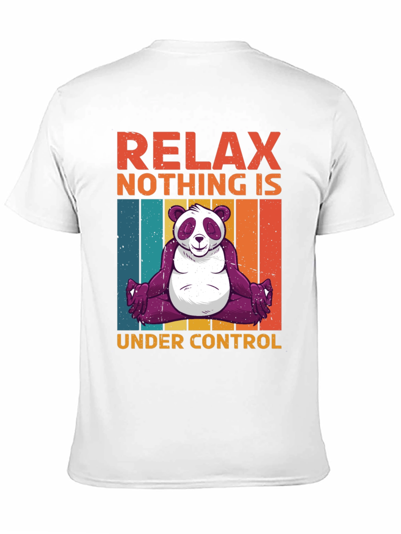 Relax Panda Graphic T-Shirt