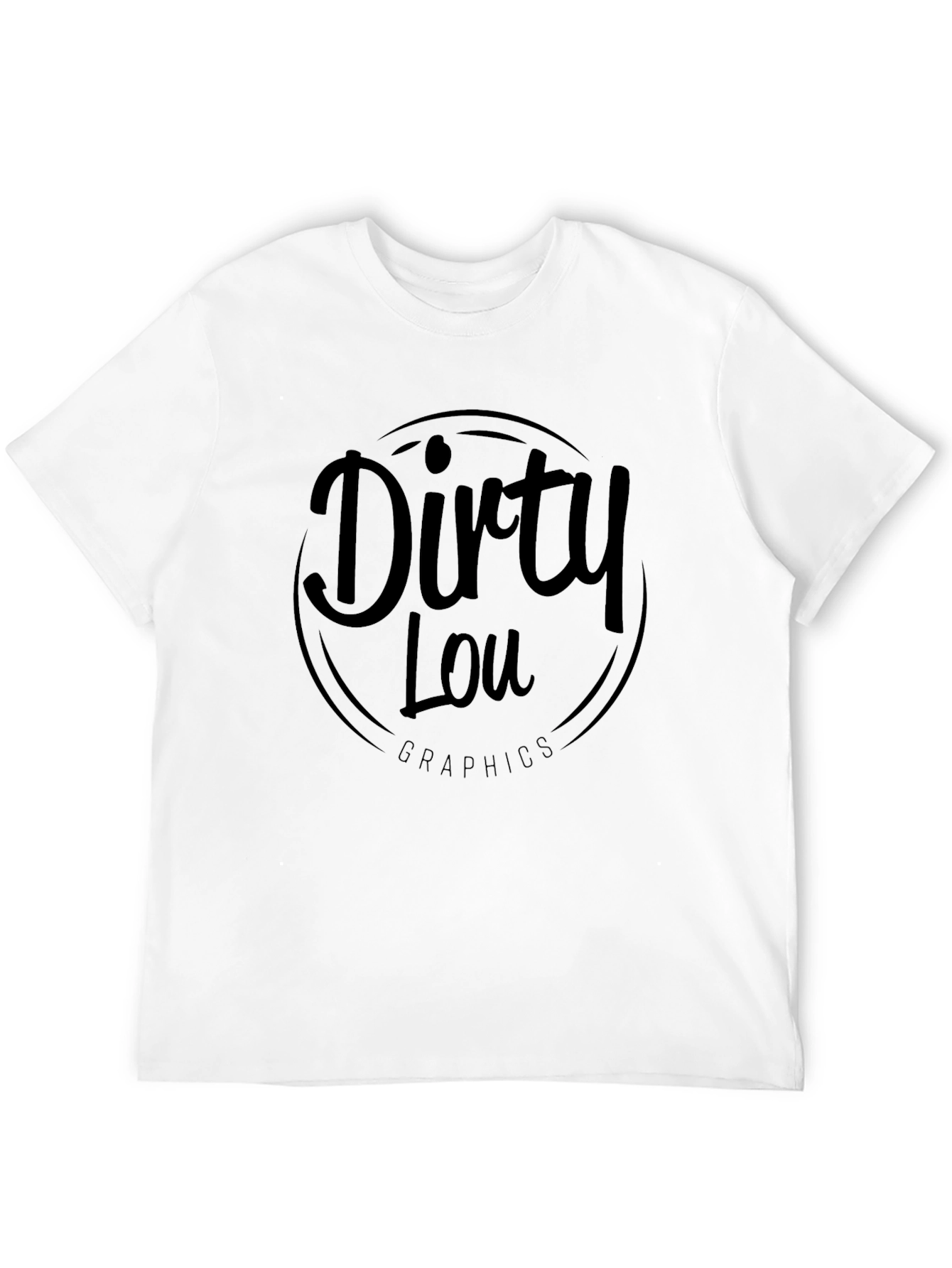 Dirty Lou Graphics Black T-Shirt