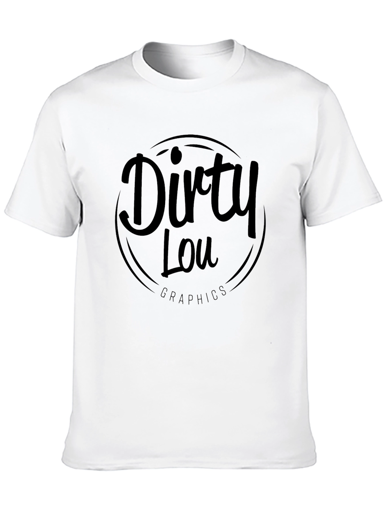 Dirty Lou Graphics Black T-Shirt