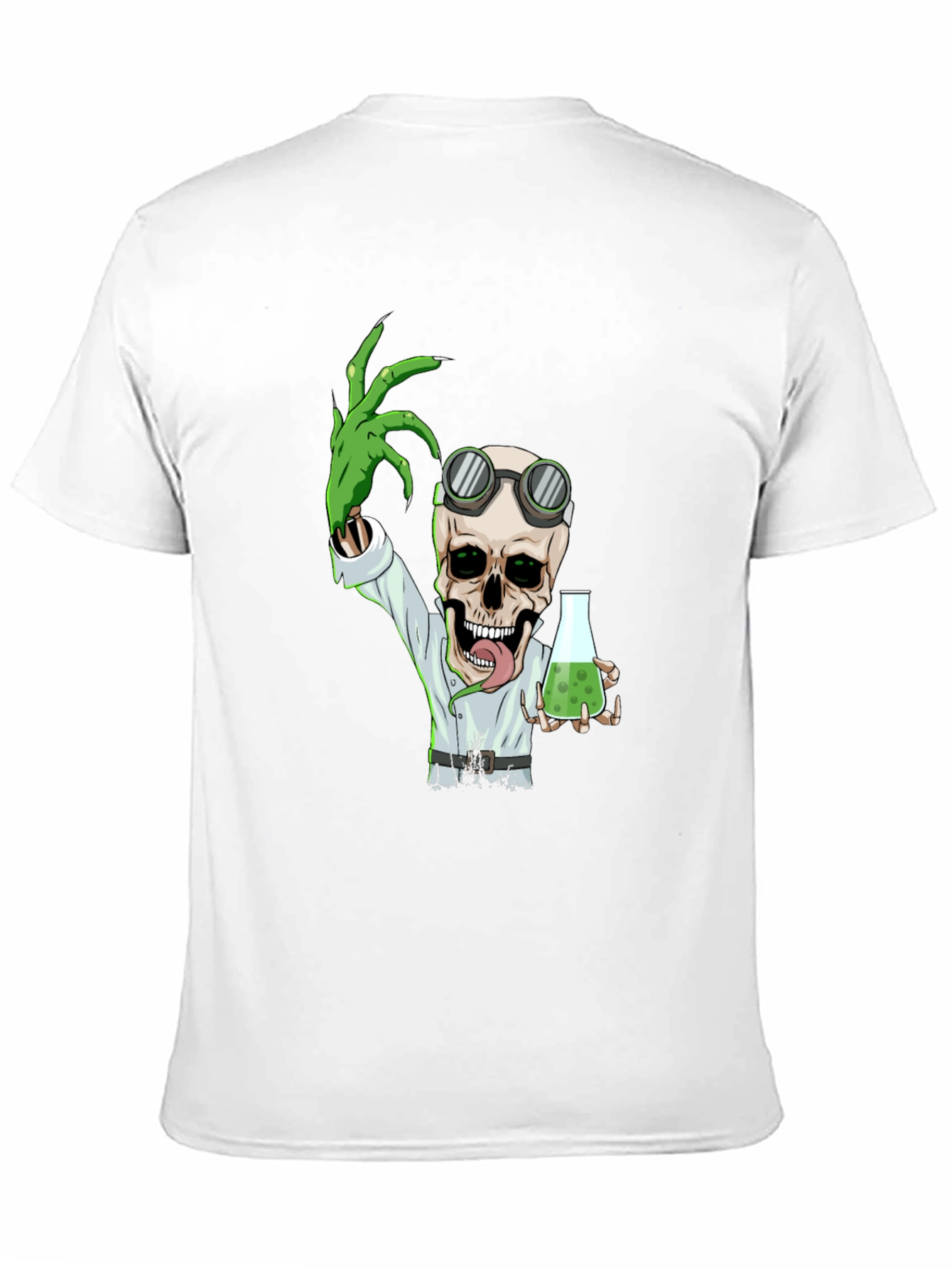 Mad Scientist Skeleton T-Shirt