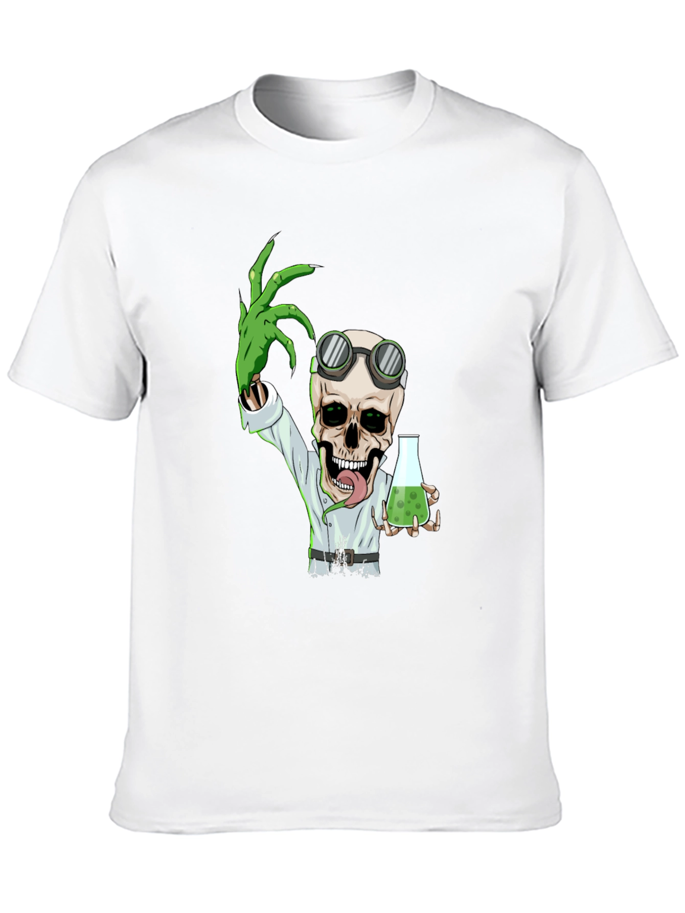 Mad Scientist Skeleton T-Shirt