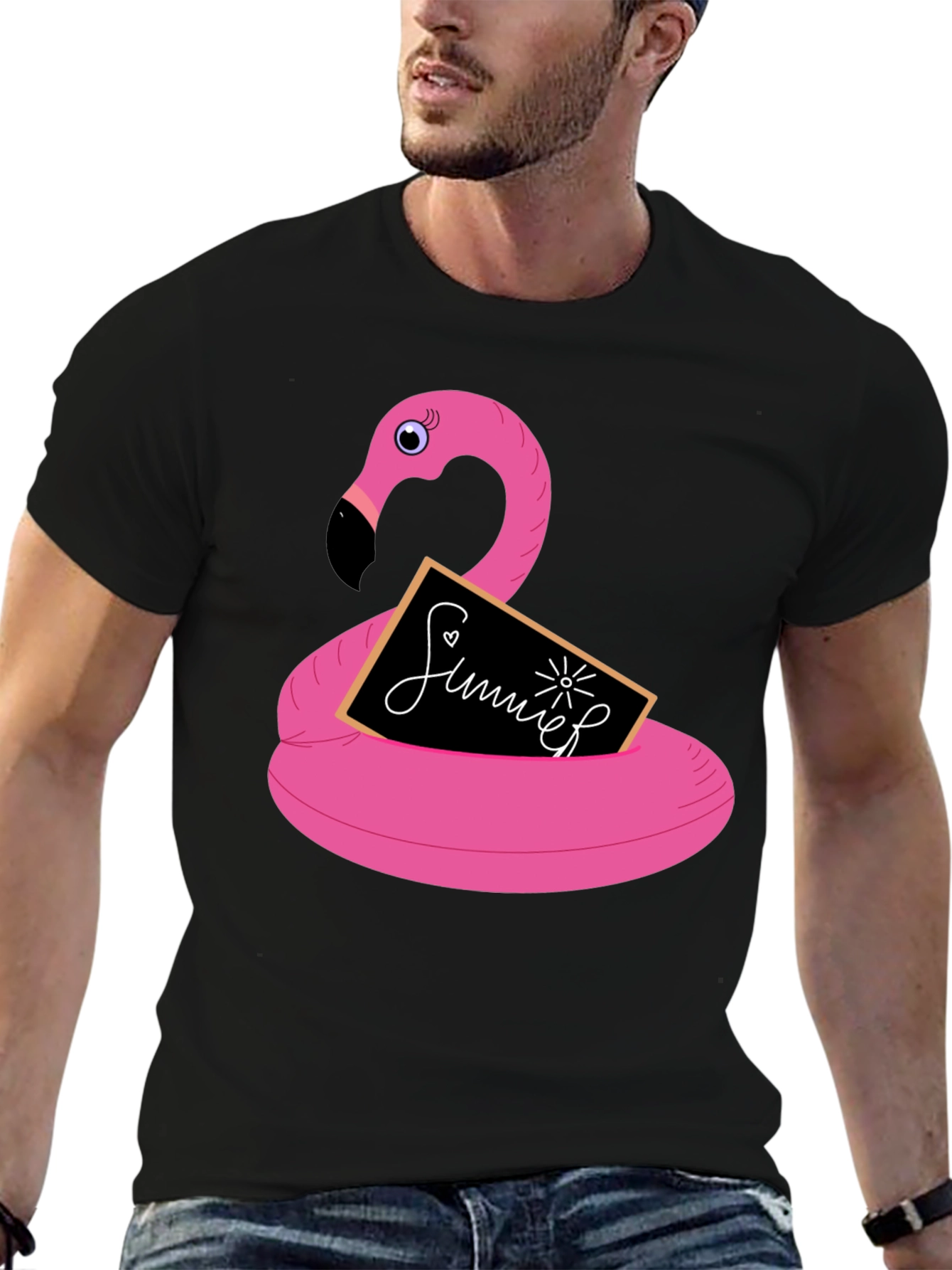 Summer Flamingo Graphic Tee