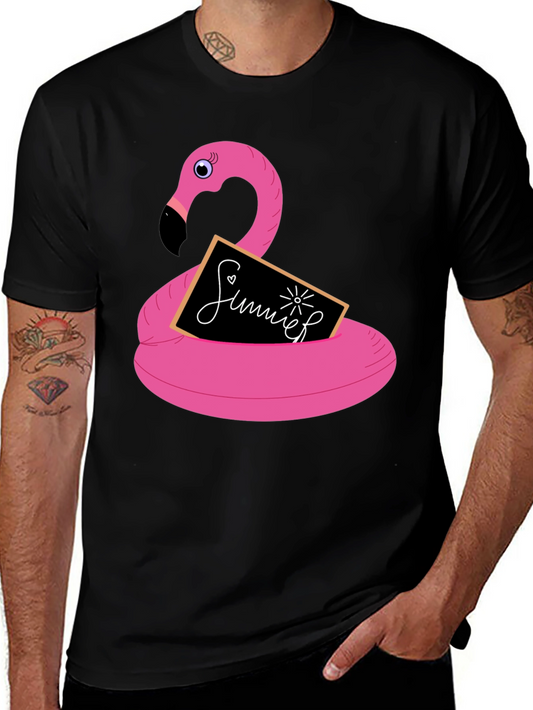 Summer Flamingo Graphic Tee