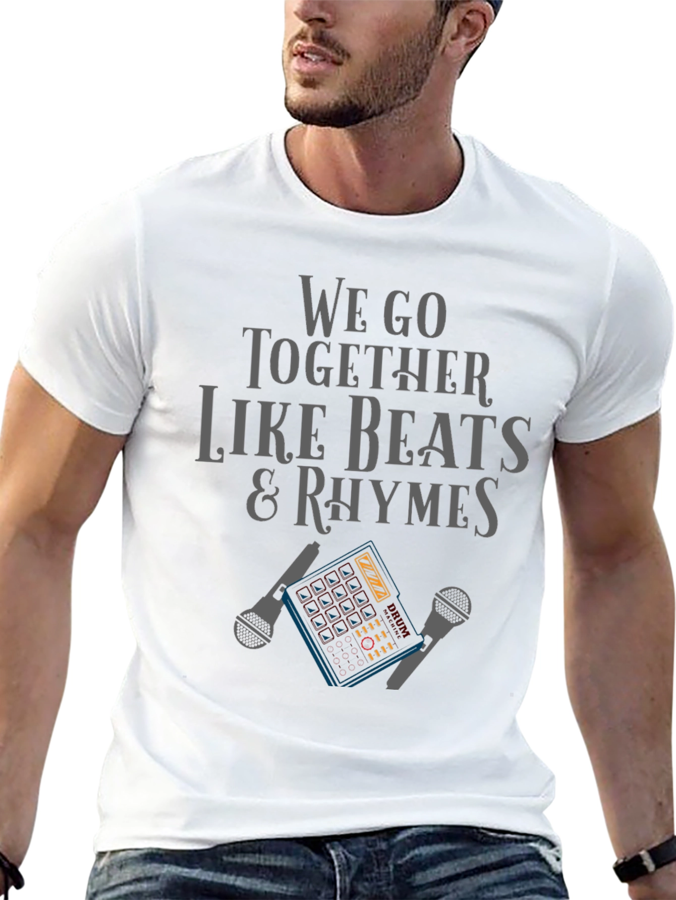 Beats & Rhymes Graphic Tee