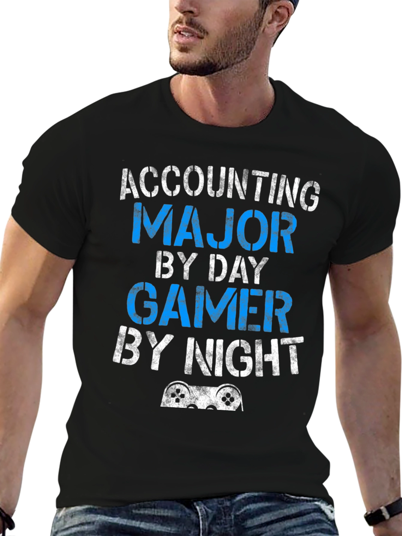 Accounting Major Gamer Funny T-Shirt