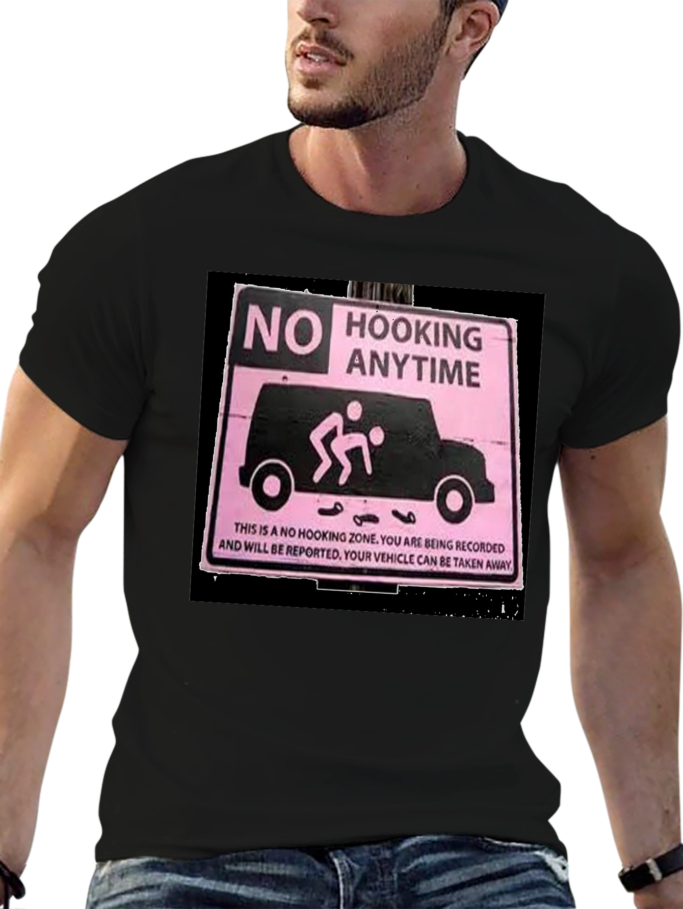 No Hooking Anytime Graphic Tee