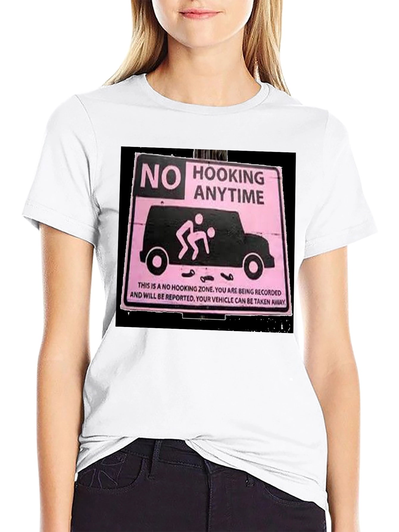 No Hooking Anytime Graphic Tee