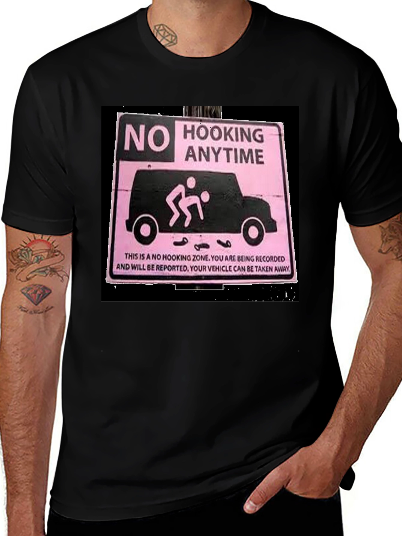 No Hooking Anytime Graphic Tee