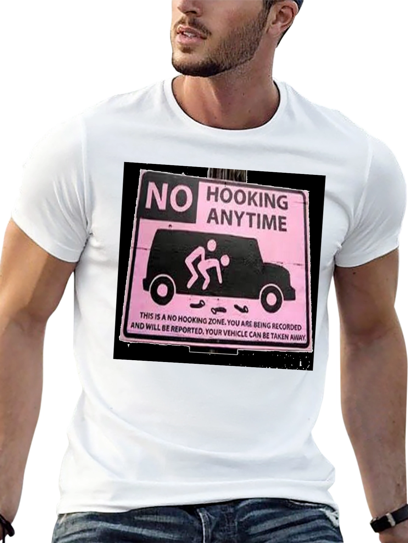 No Hooking Anytime Graphic Tee
