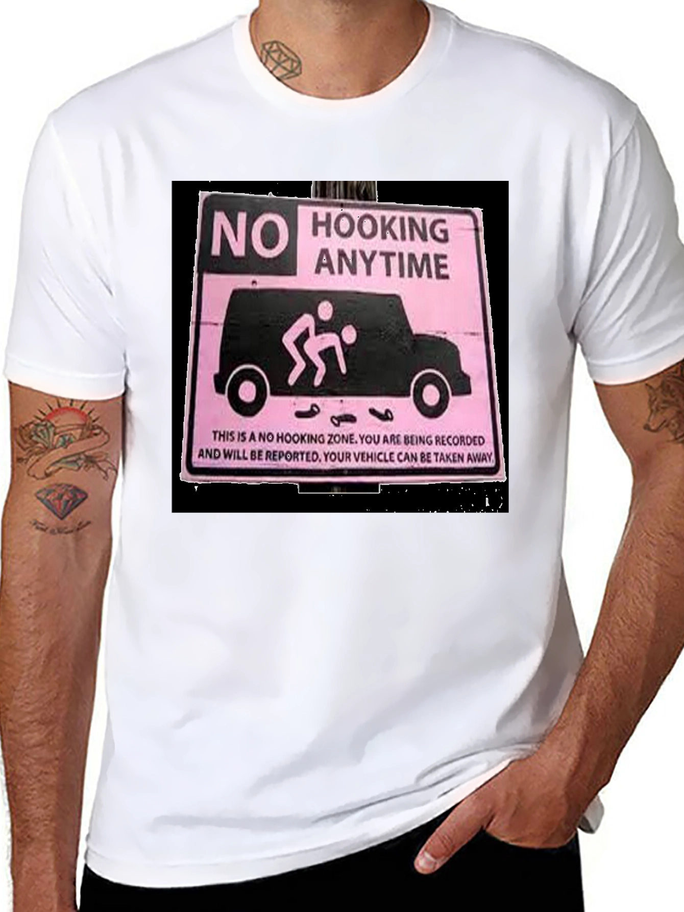 No Hooking Anytime Graphic Tee