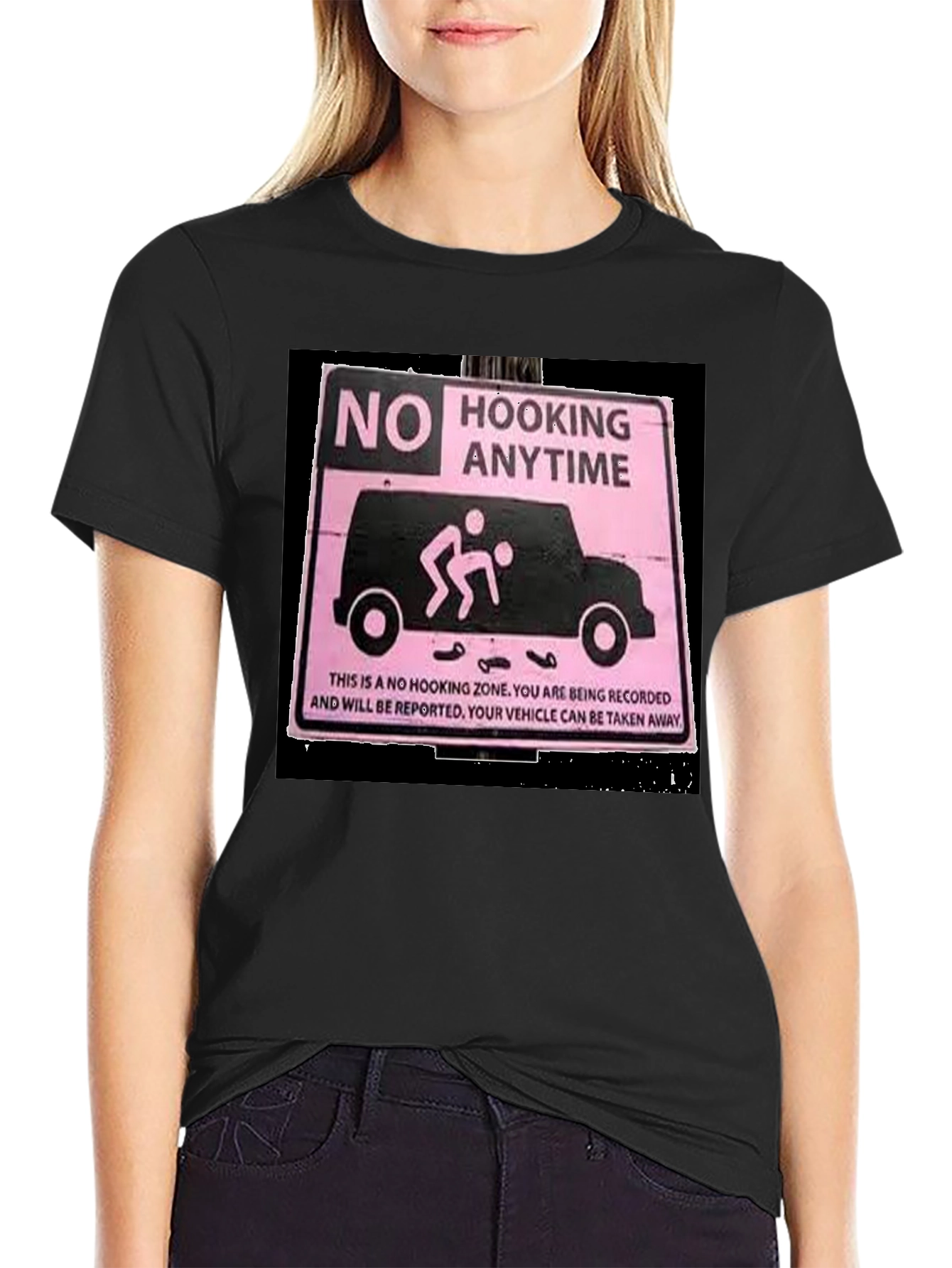 No Hooking Anytime Graphic Tee