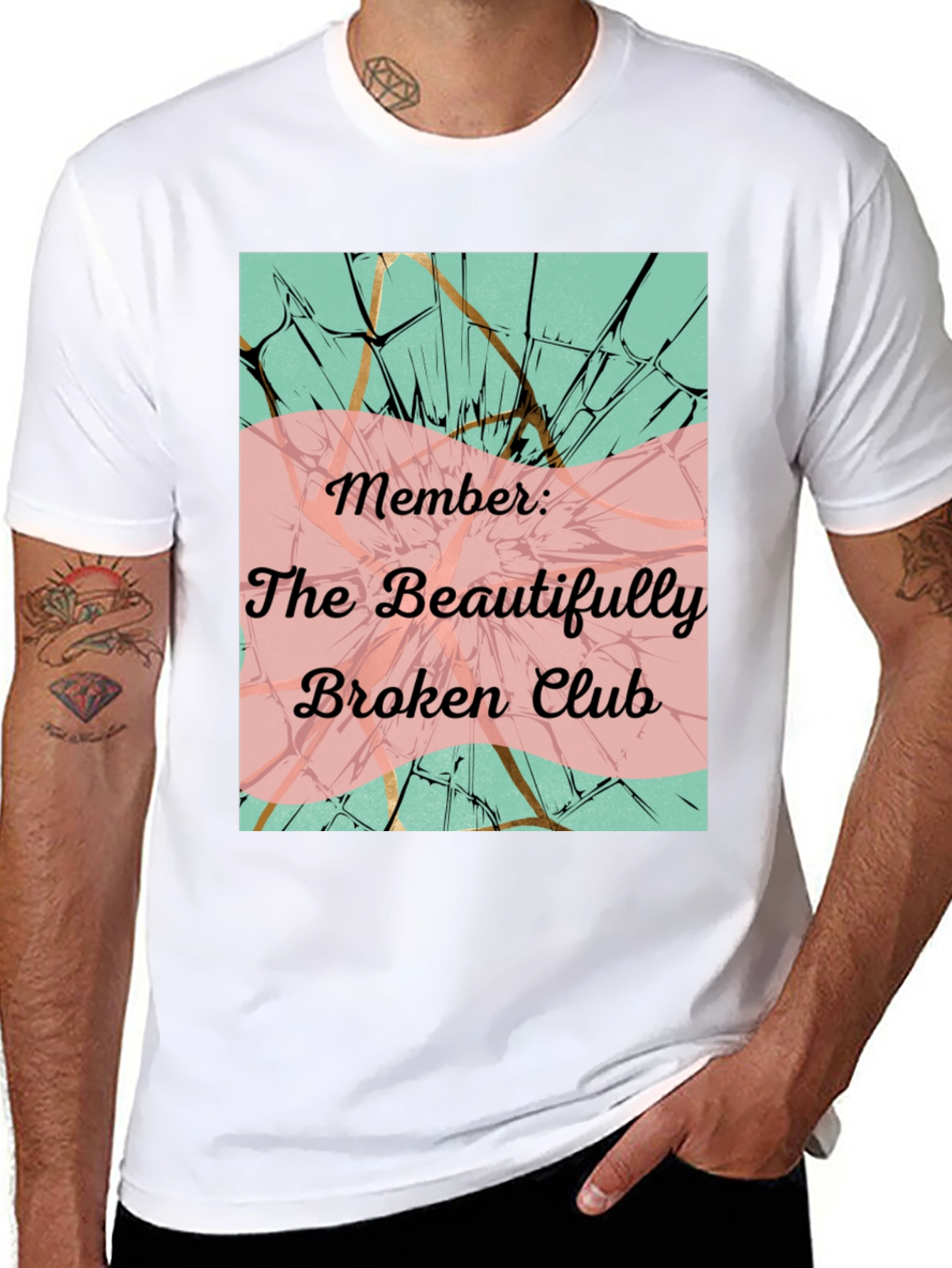 The Beautifully Broken Club Graphic Tee