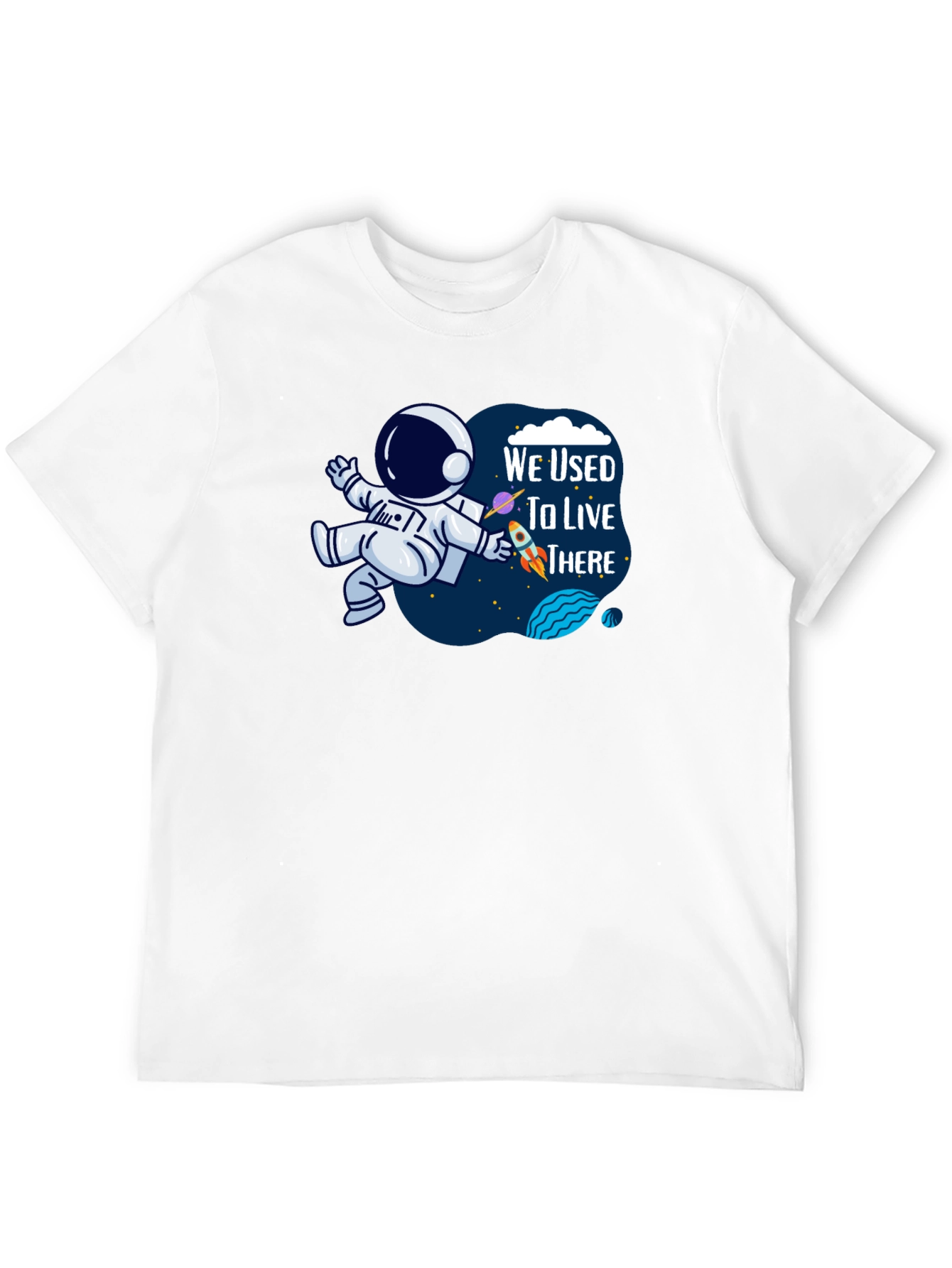 Astronaut Graphic Tee - We Used To Live There