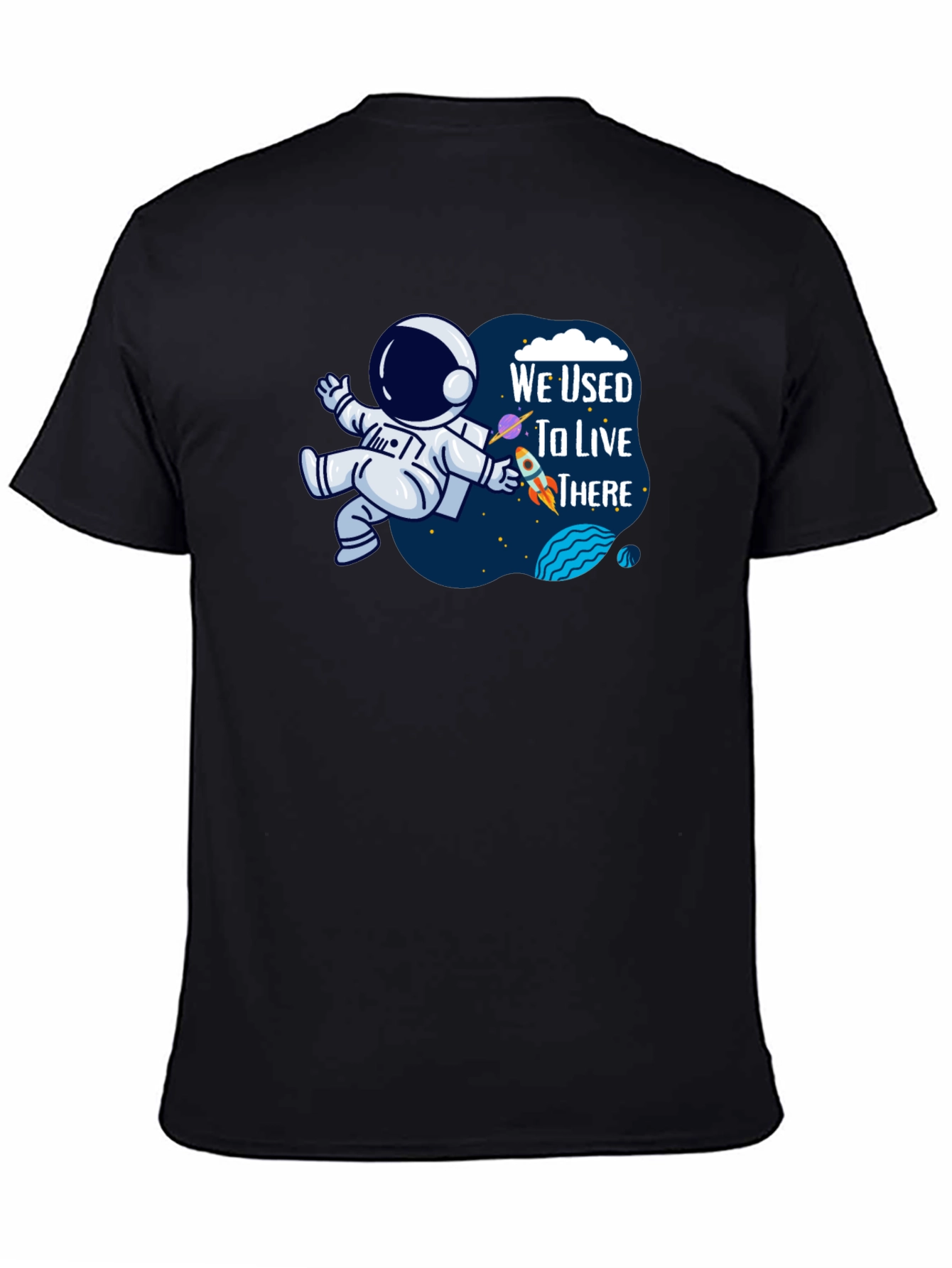 Astronaut Graphic Tee - We Used To Live There