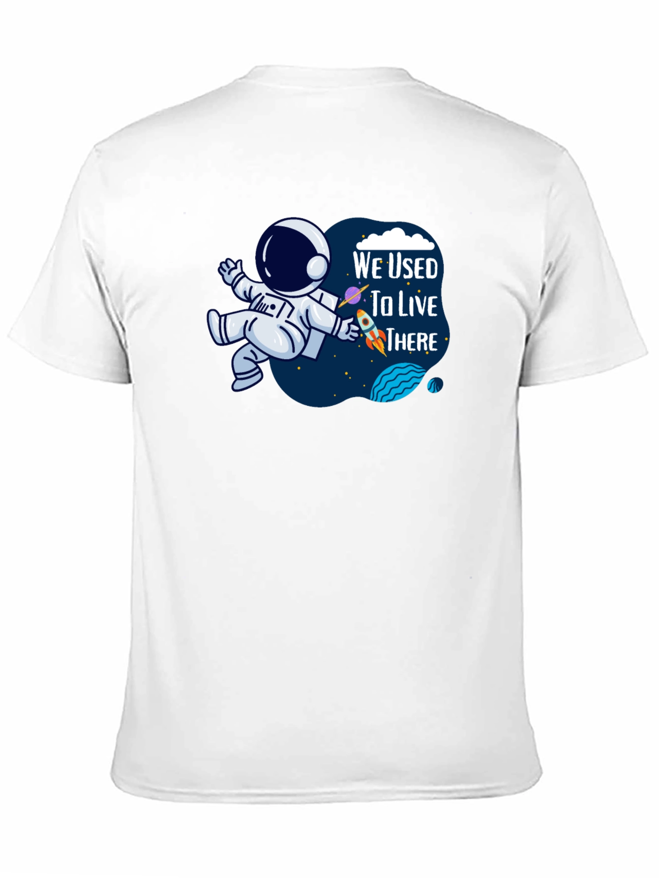 Astronaut Graphic Tee - We Used To Live There