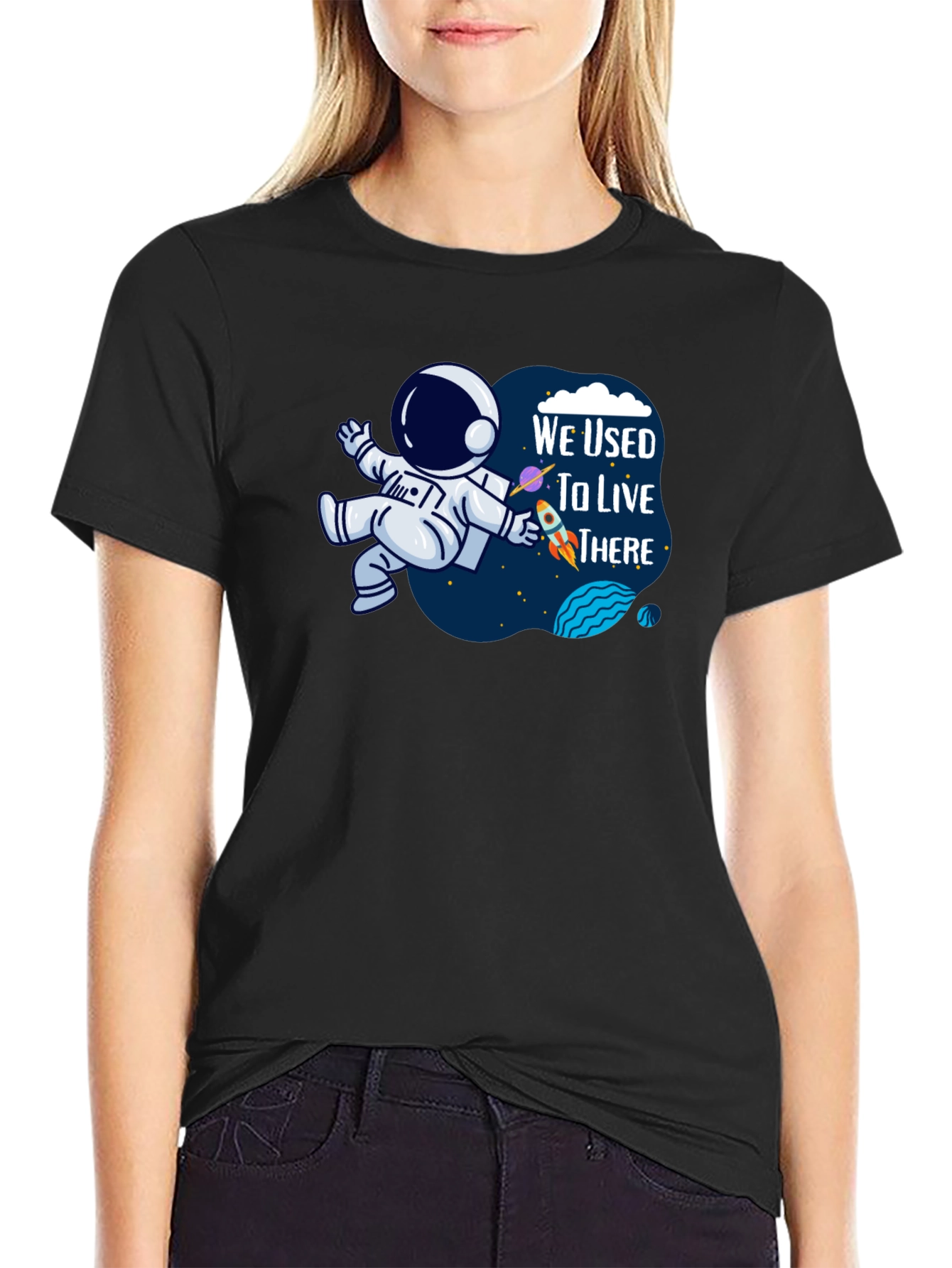 Astronaut Graphic Tee - We Used To Live There