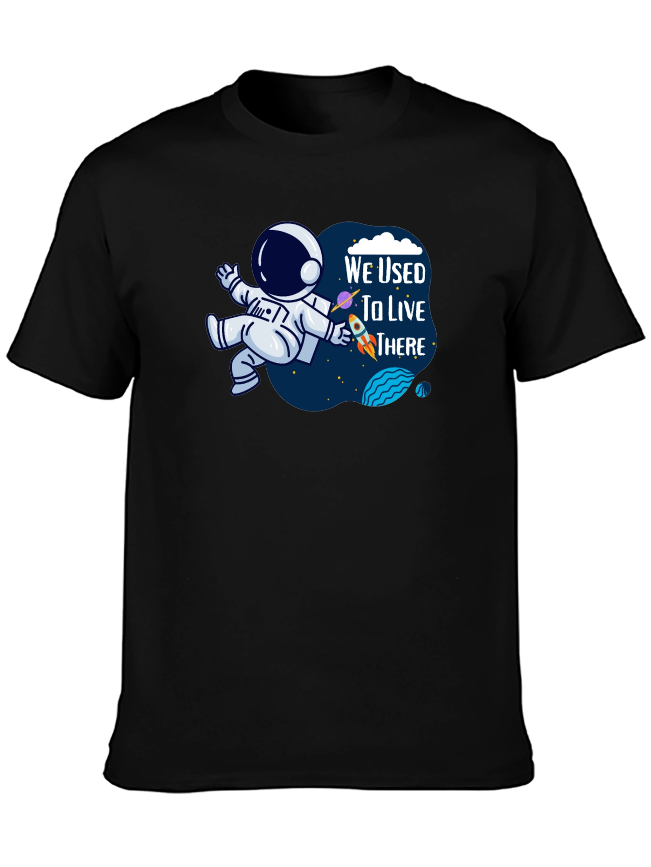 Astronaut Graphic Tee - We Used To Live There
