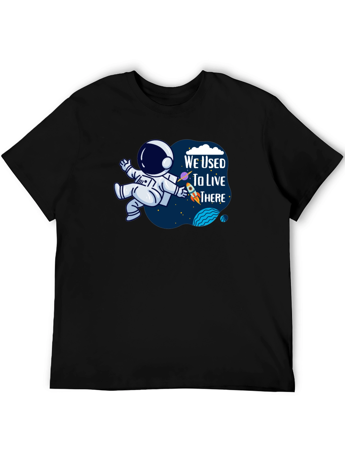 Astronaut Graphic Tee - We Used To Live There