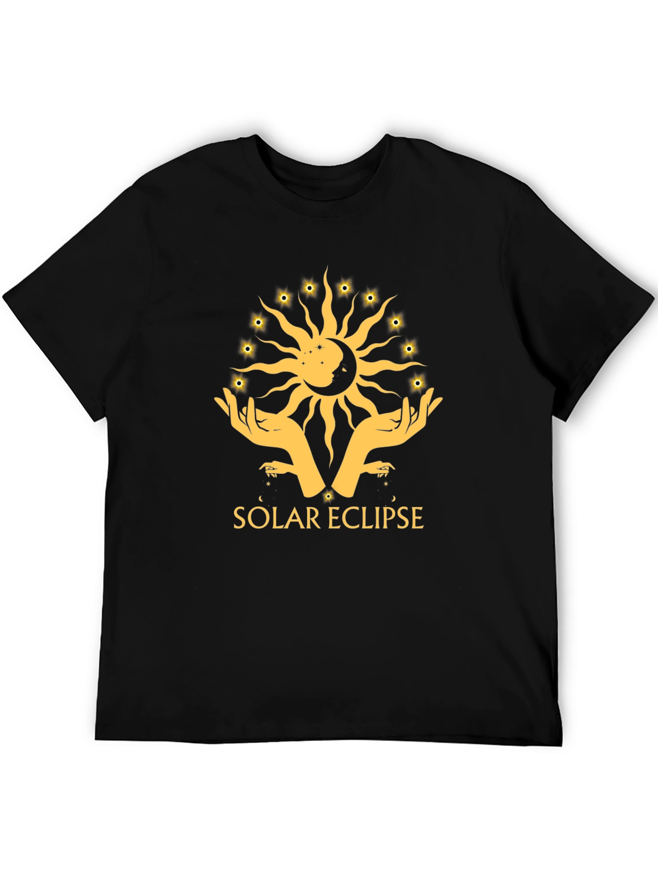 Solar Eclipse Graphic T-Shirt - Celestial Design