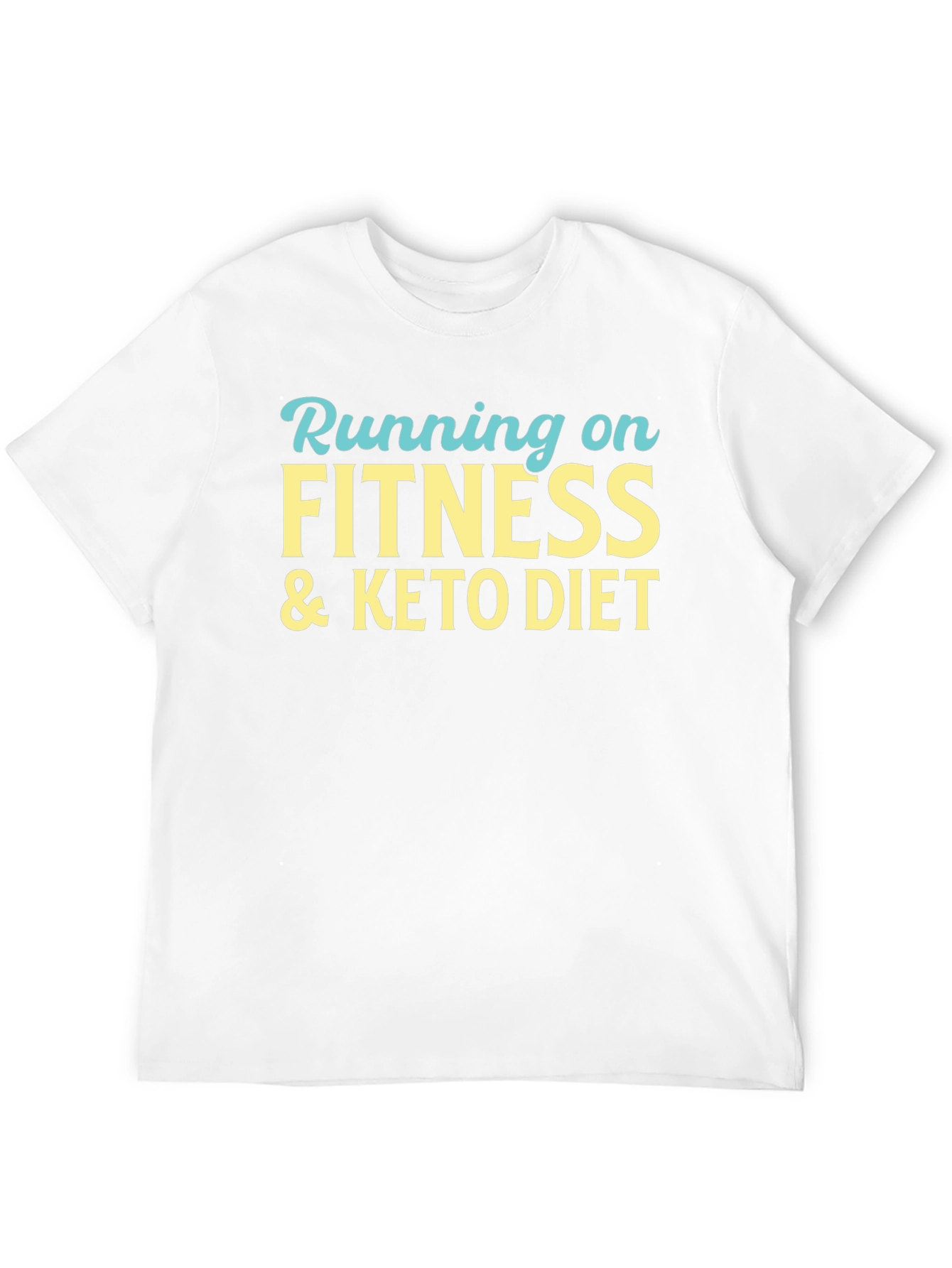 Fitness & Keto Diet Black T-Shirt