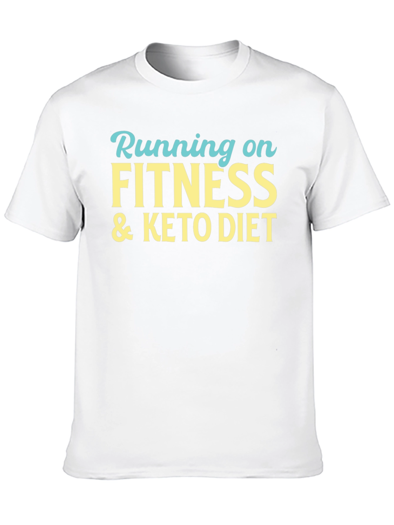 Fitness & Keto Diet Black T-Shirt