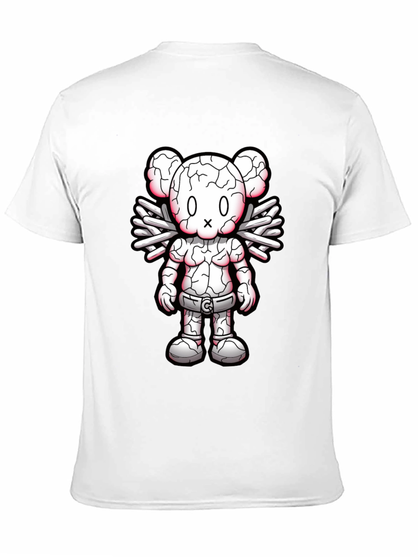 Graphic Print Crew Neck Tee